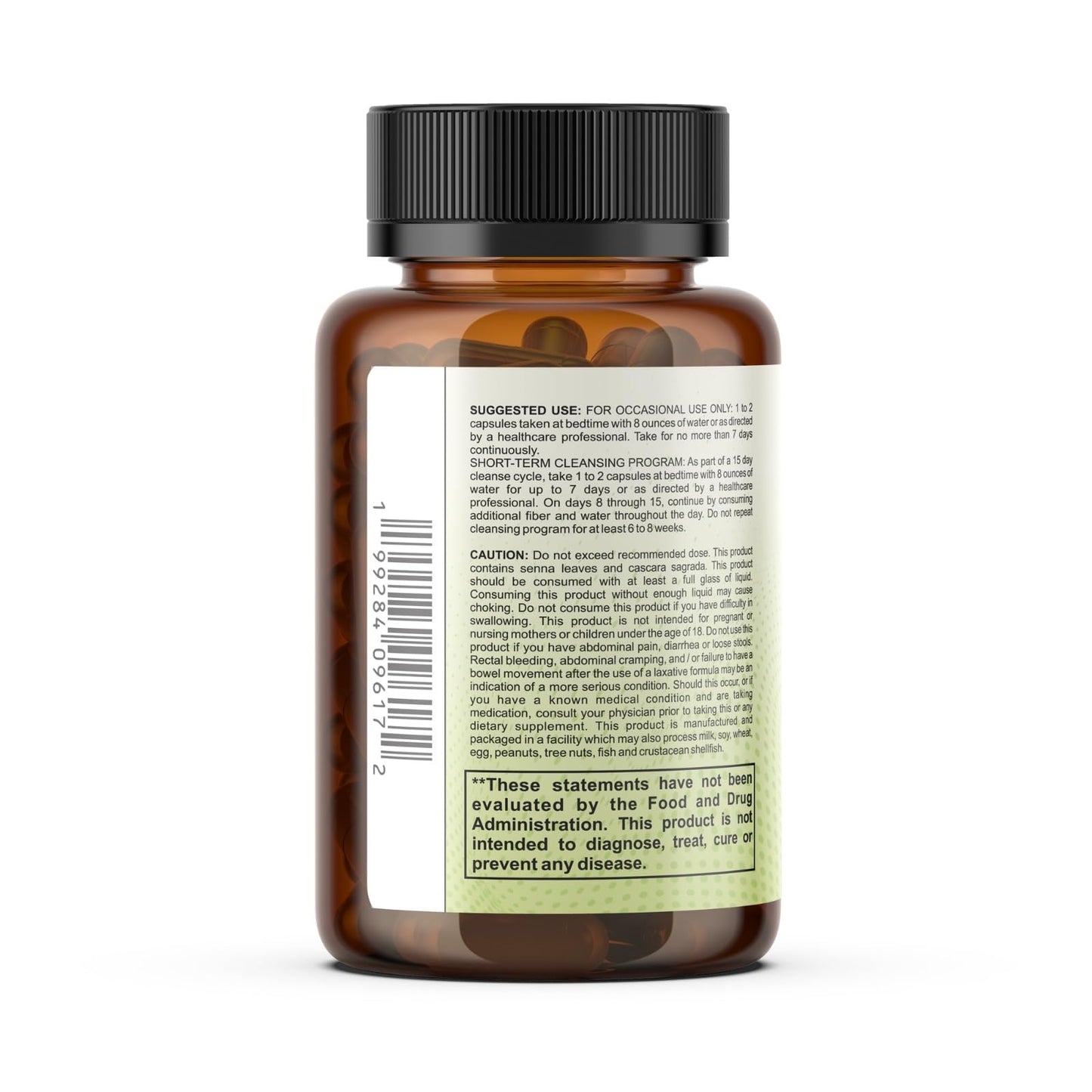Mira’s Harvest 15-Day Cleanse - Two Phase Herbal Gut Cleanse for Men & Women Capsule 30 Count