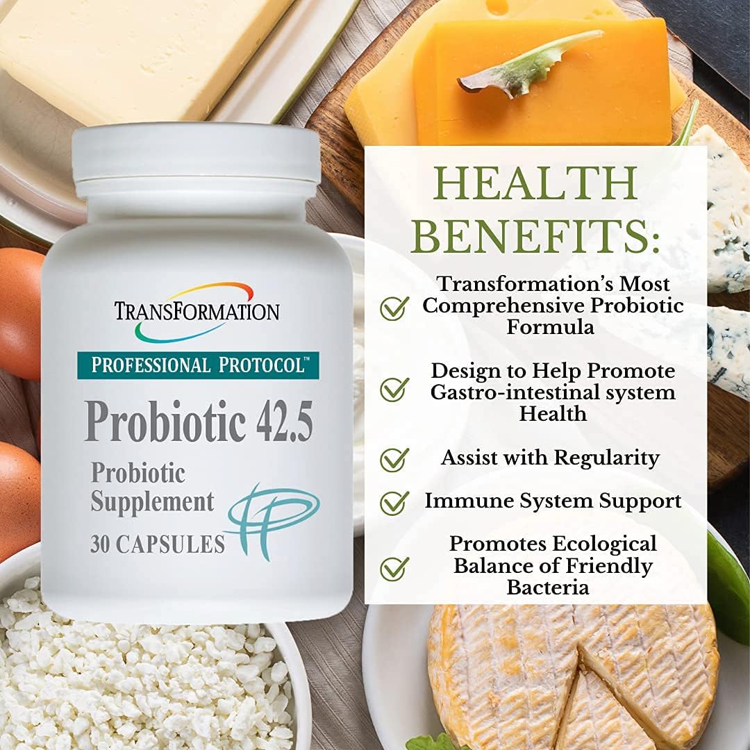 TRANSFORMATION Genesis of Good Health Enzyme Probiotic 42.5 Supplement 30 Capsules
