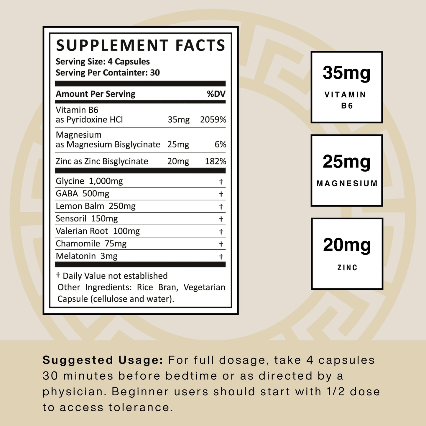 Mt. Athos Performance Elysium Rest Capsules 120