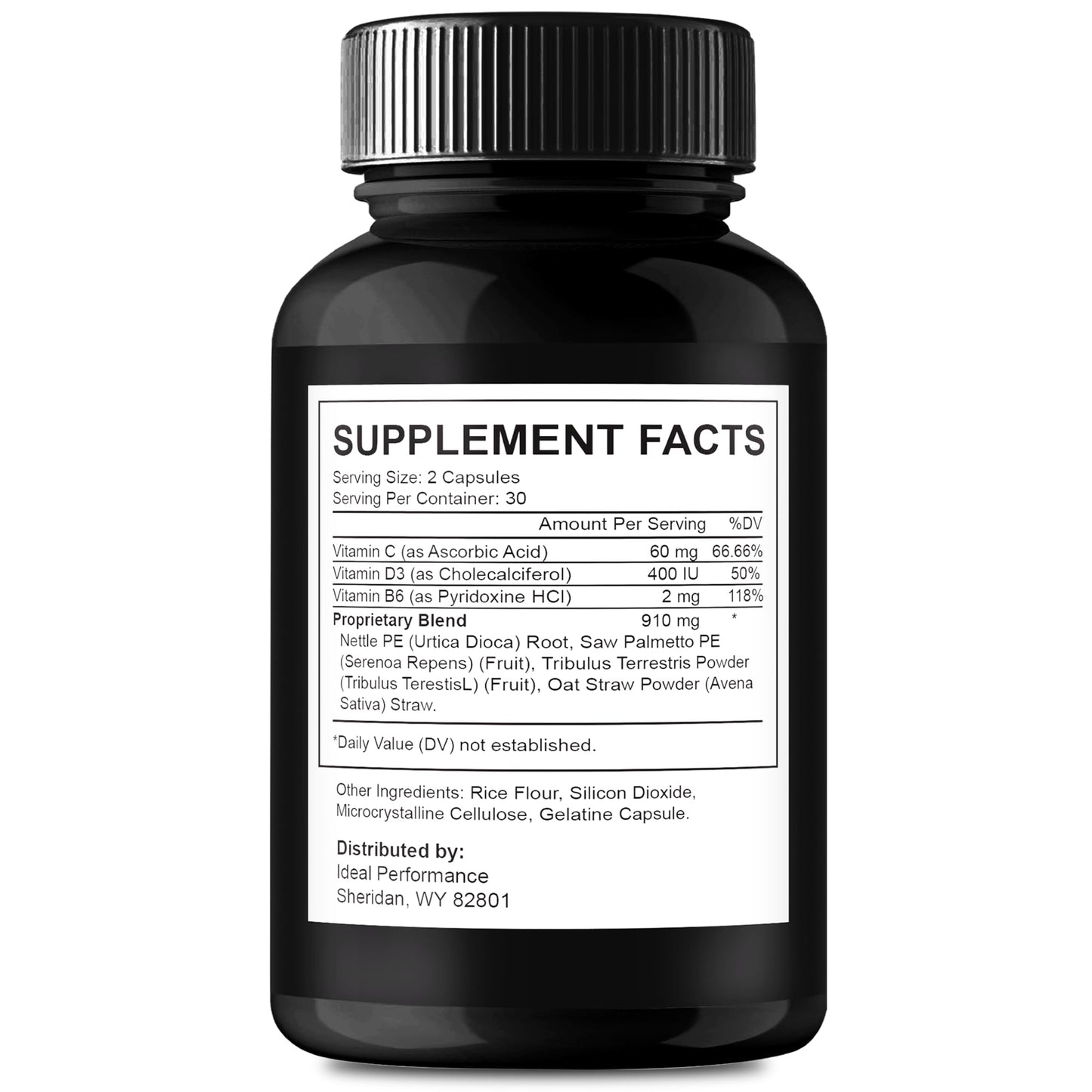 Ideal Performance Jato Alpha Prostate Health Capsule 120 Count