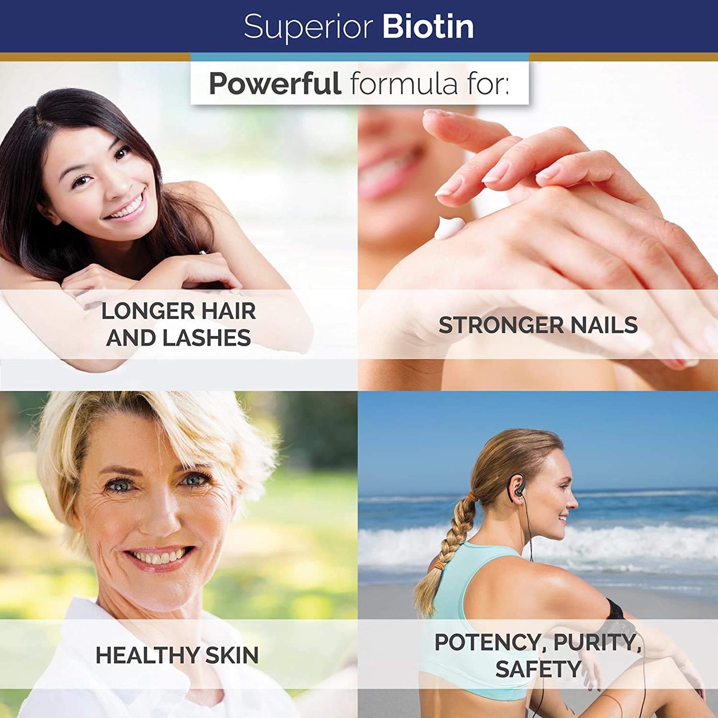 Superior Labs Biotin Non-GMO Capsule 120 Count