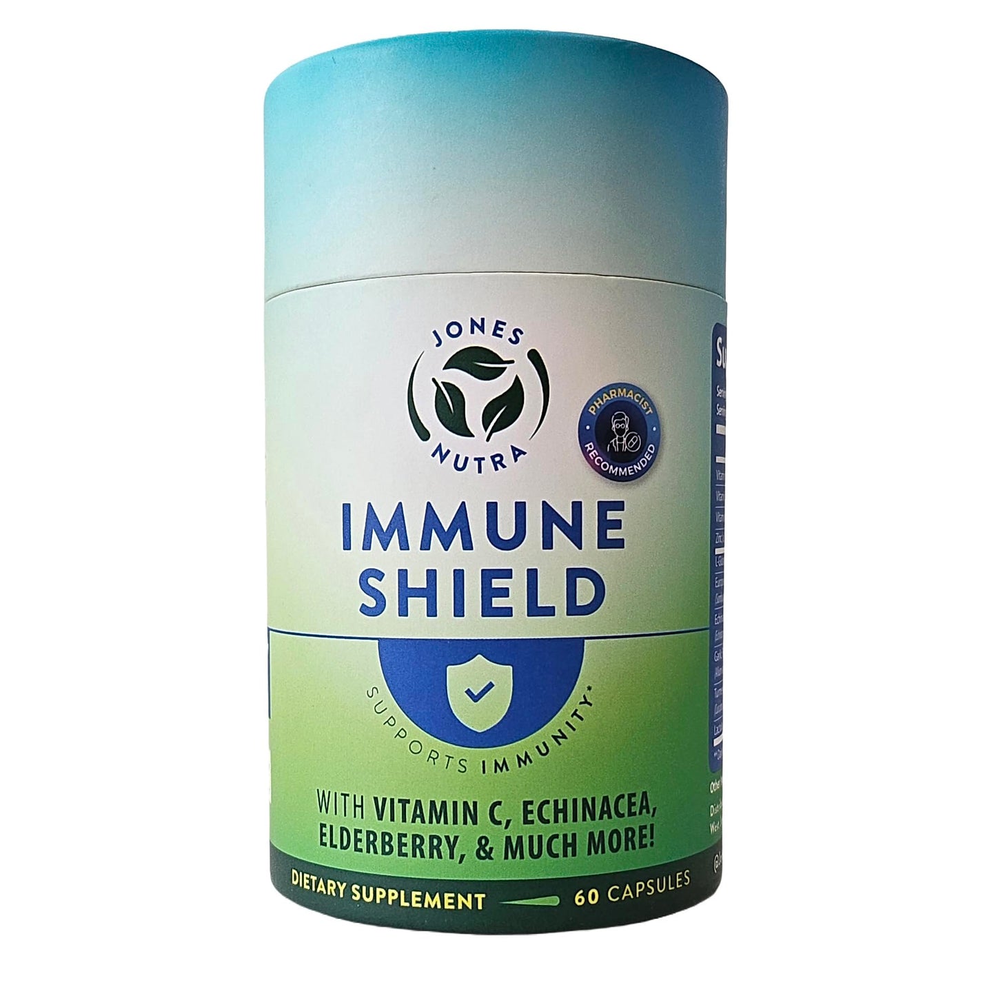 Jones Nutra Immune Shield Capsules 60 Count