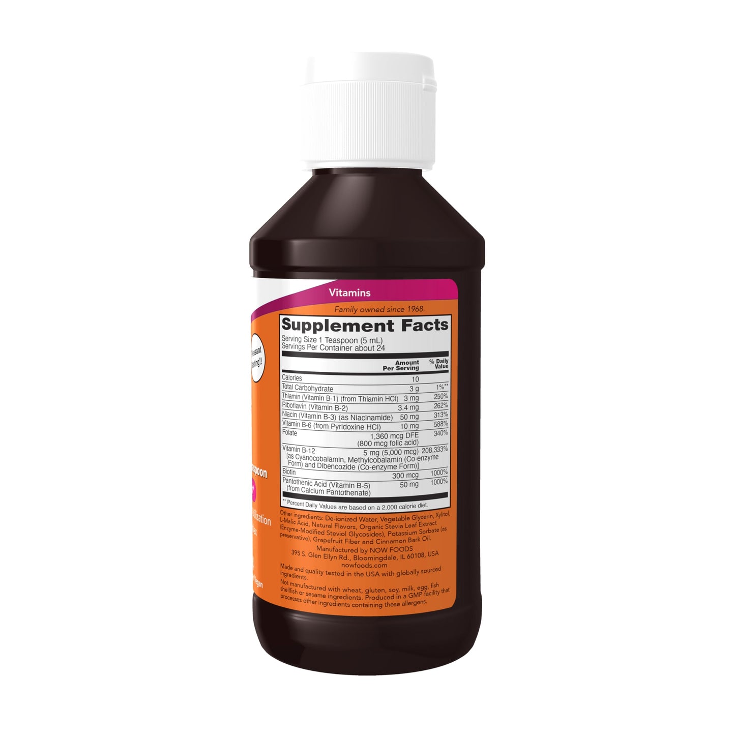 NOW Foods Ultra B-12 Powder, 4 Fl Oz