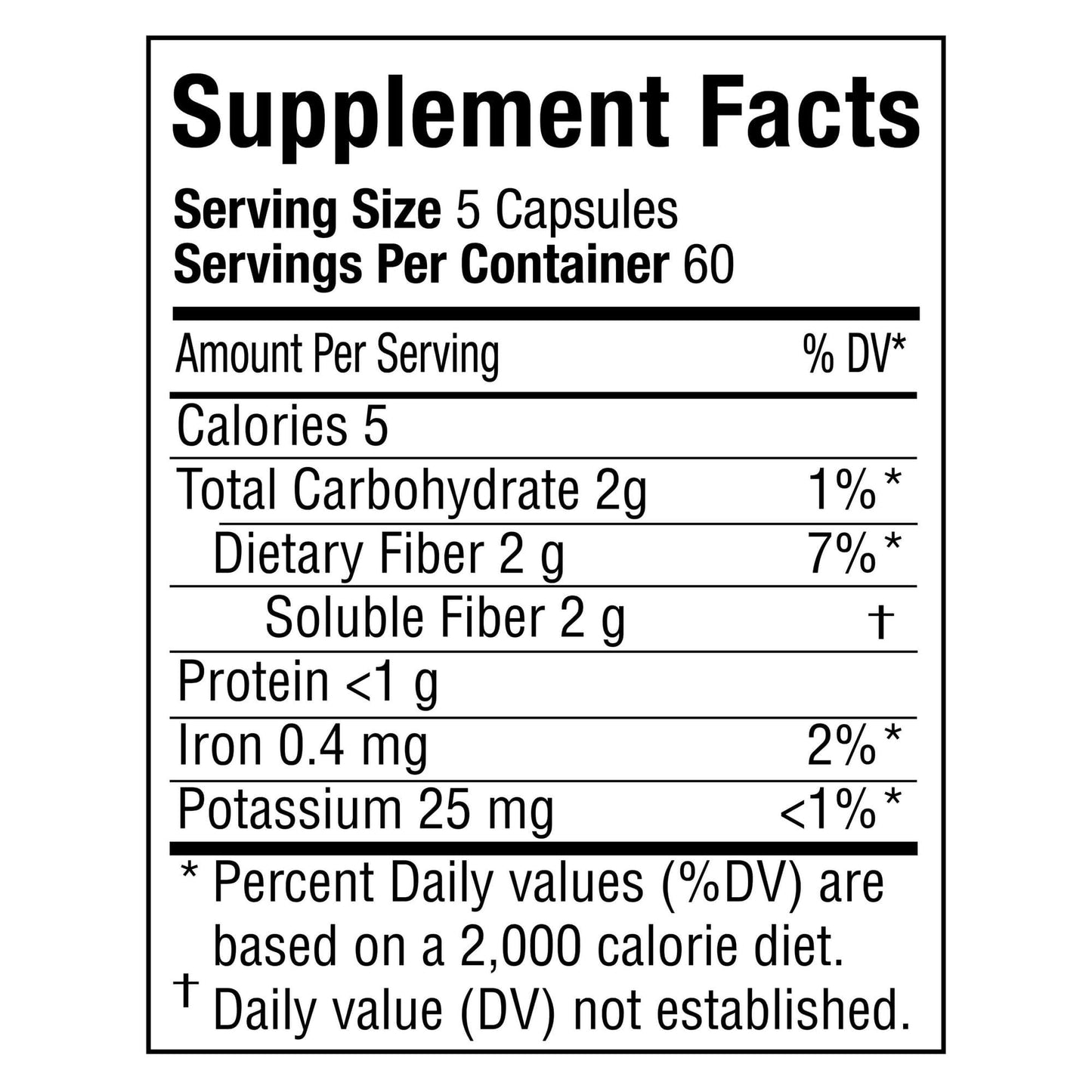 BASKETGOODS Equate Daily Fiber Psyllium Husk Capsules, 300