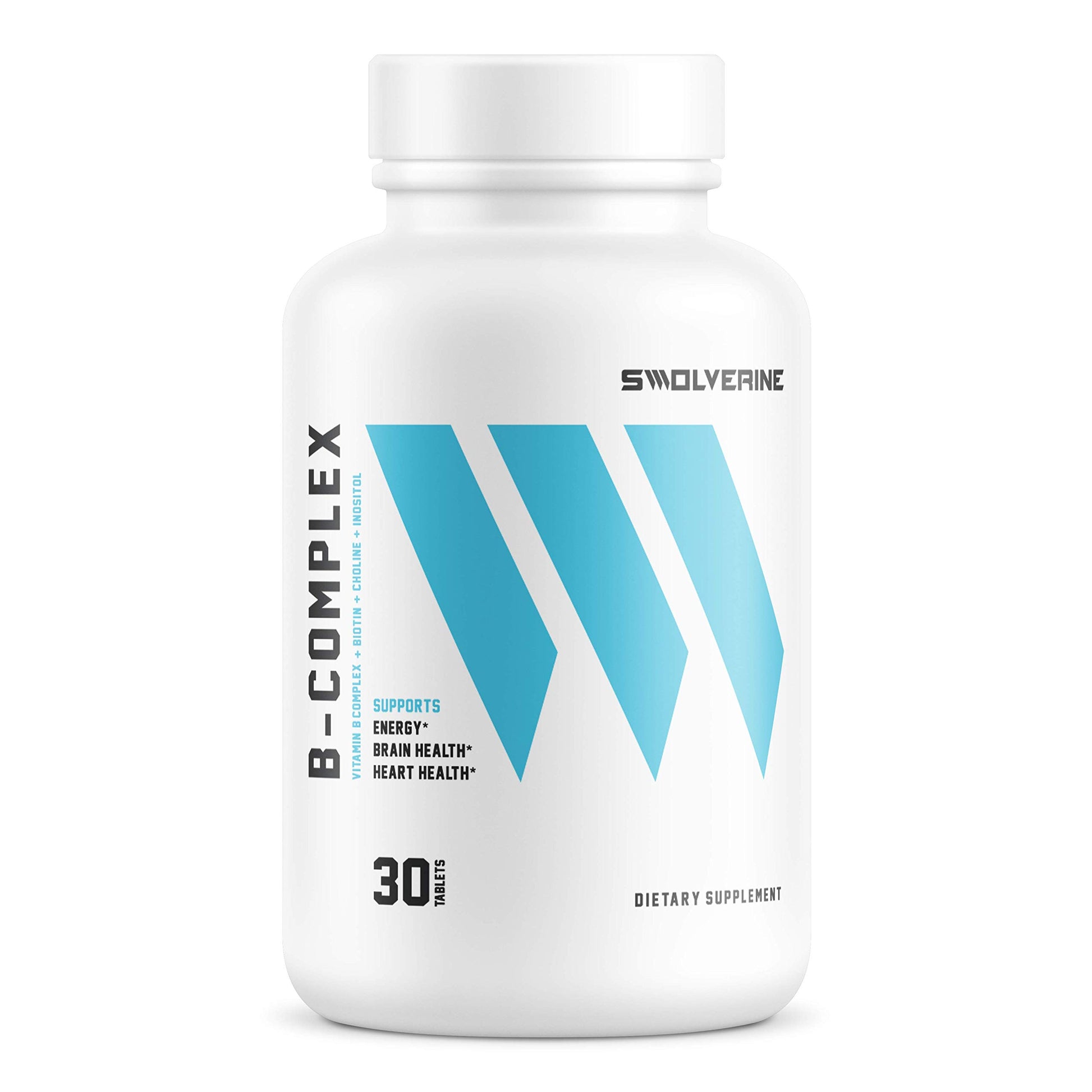 Swolverine B-Vitamin Complex Tablets, 30 Count