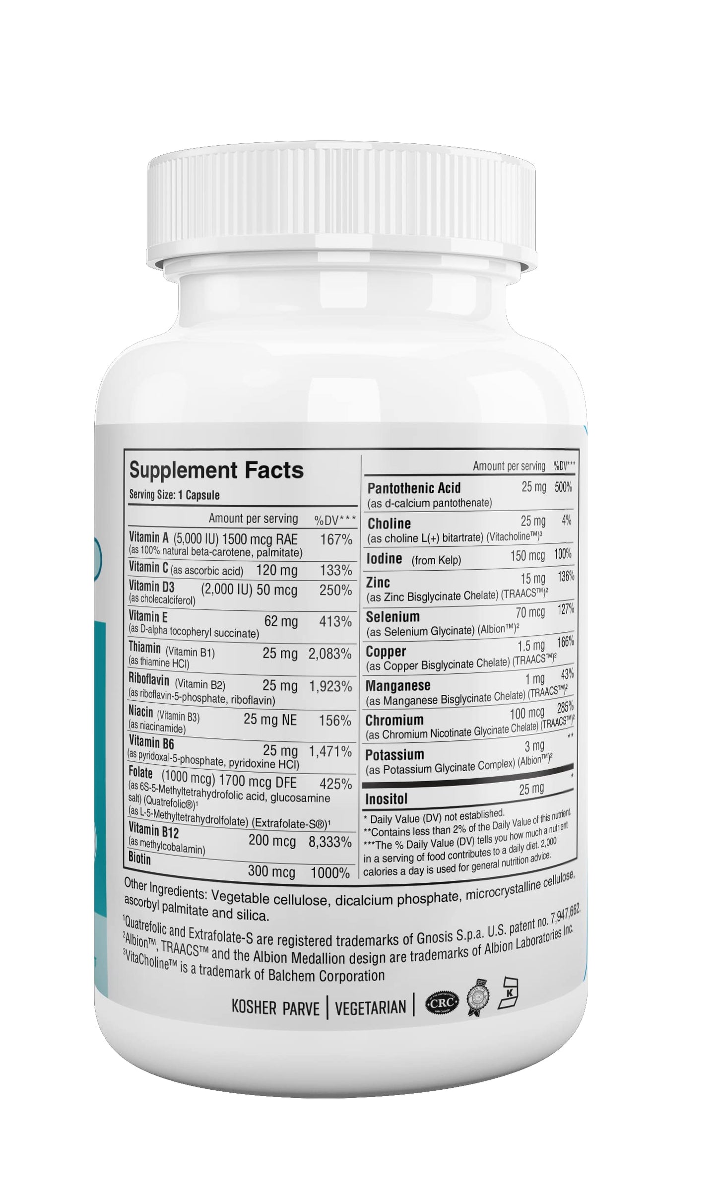 NUTRI-SUPREME RESEARCH Nutri Supreme Ultimate Multivitamin for Men and Women Capsules 90 Count