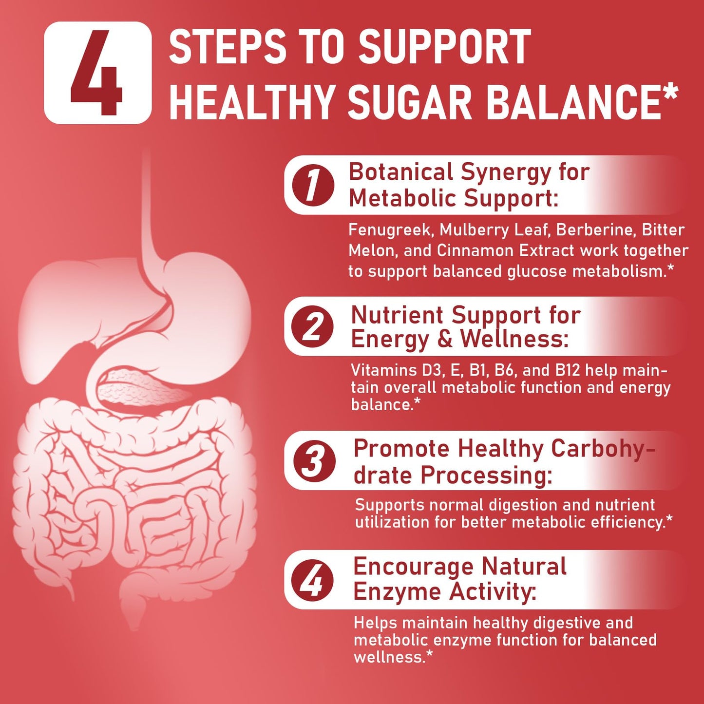 Ruduwu Blood Sugar Complex Supplement Softgels, 300 Count
