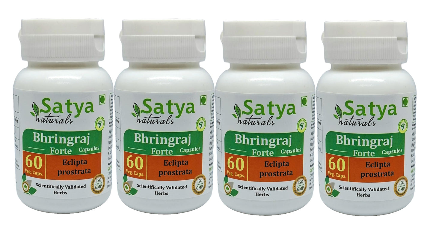 Satya Naturals Bhringraj Forte Capsules 500 mg, 240 Capsules