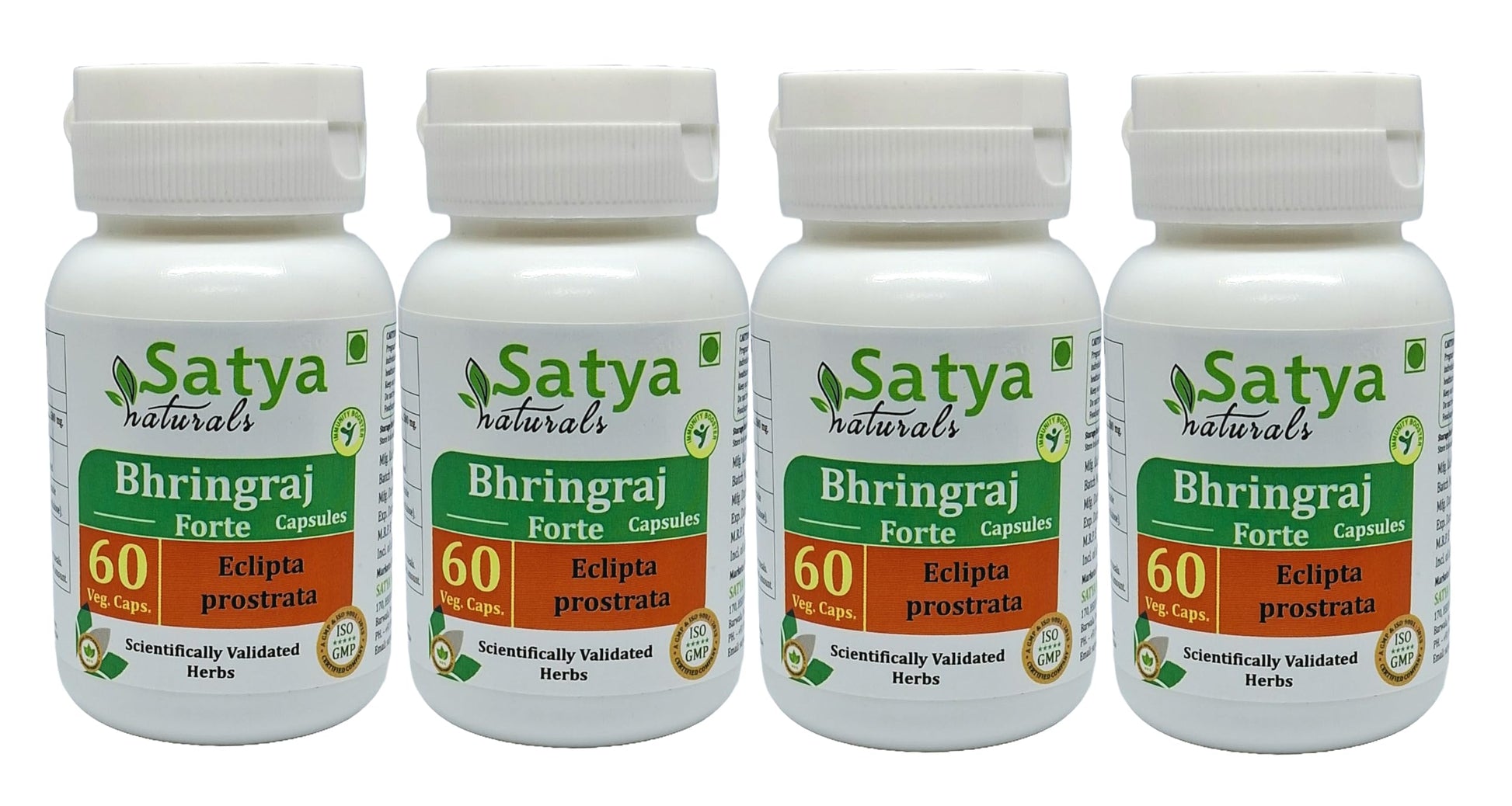 Satya Naturals Bhringraj Forte Capsules 500 mg, 240 Capsules
