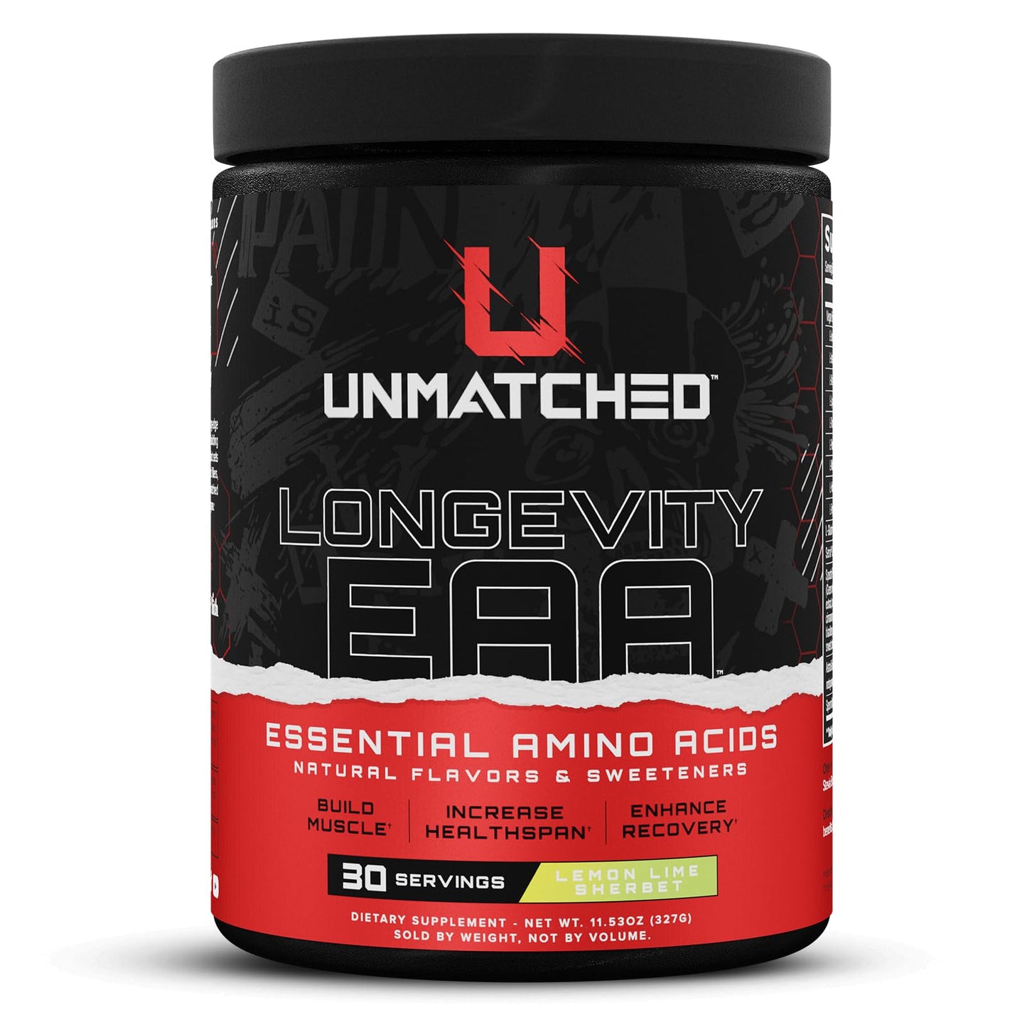 Unmatched Longevity EAA Essential Amino Acids Powder 11.53