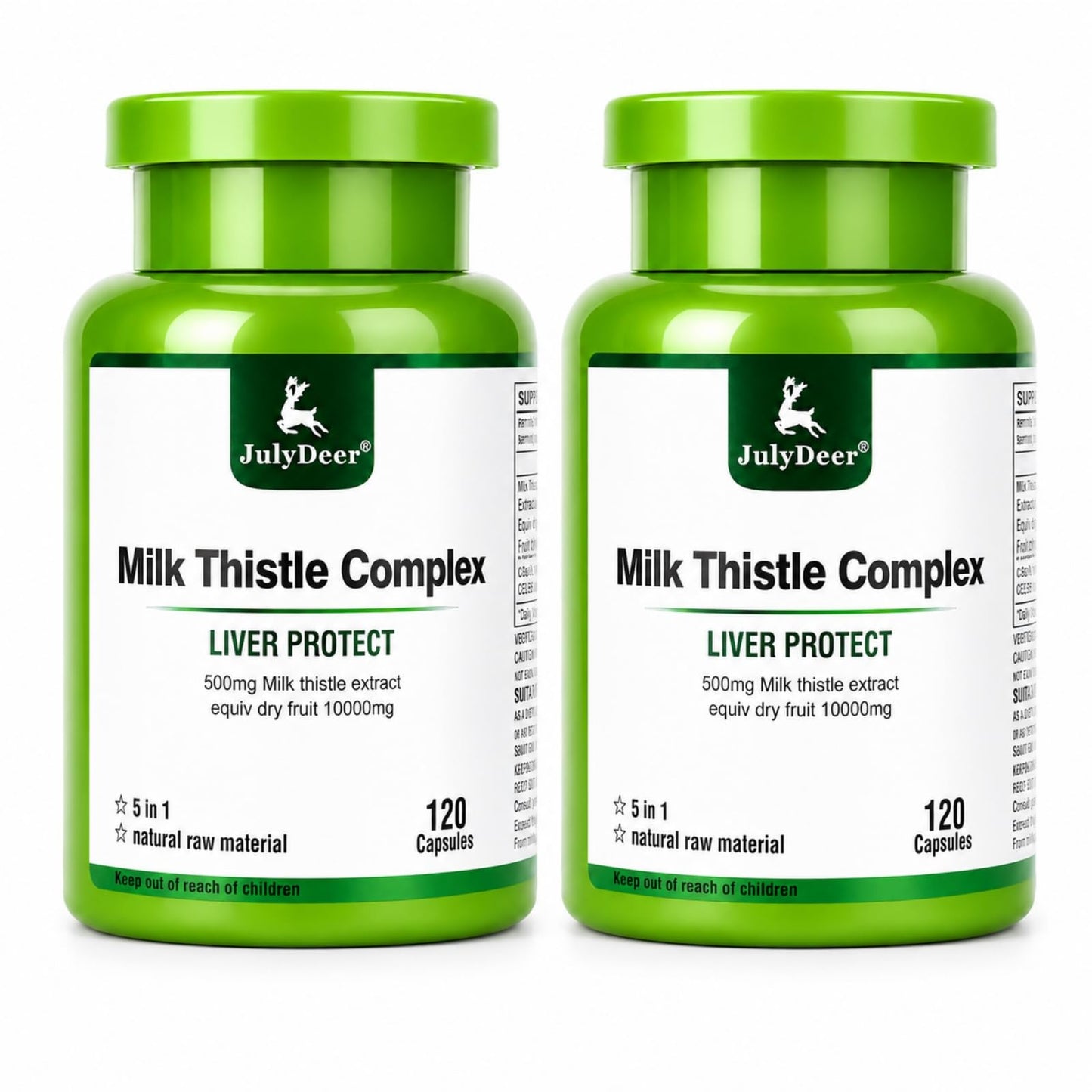 VBTOP NUTRA Milk Thistle Extract 500 mg 90% Silymarin Capsules 240