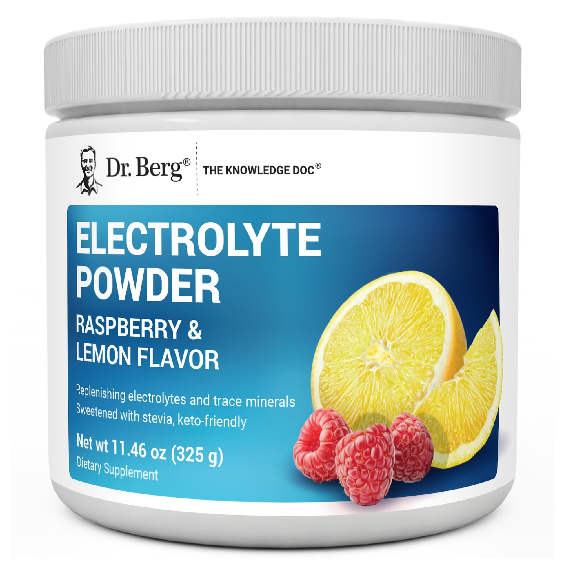 Dr. Berg Nutritionals Zero Sugar Hydration Keto Electrolyte Powder, 11.6 oz