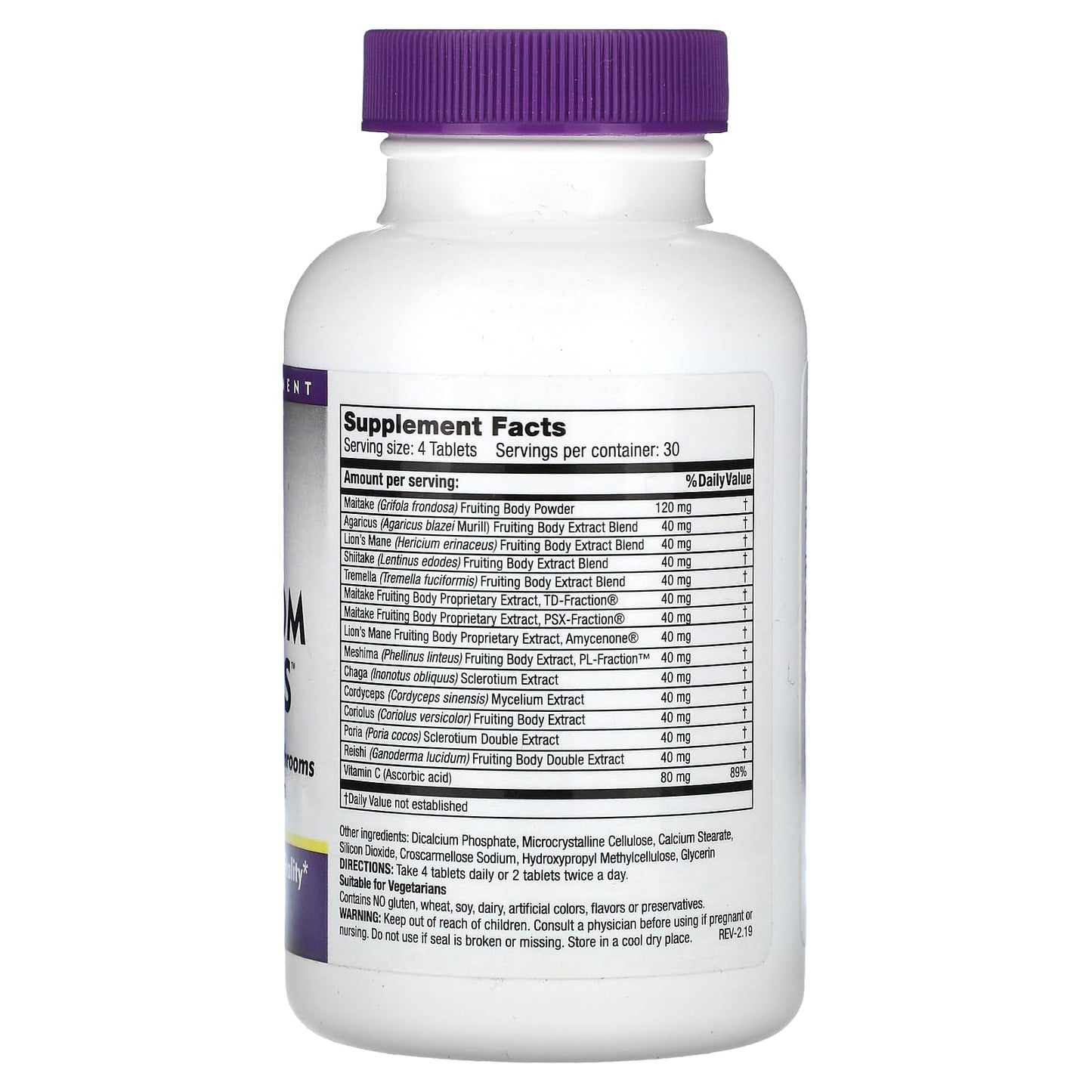 Mushroom Wisdom Mushroom Emperors Tablet 1 Count