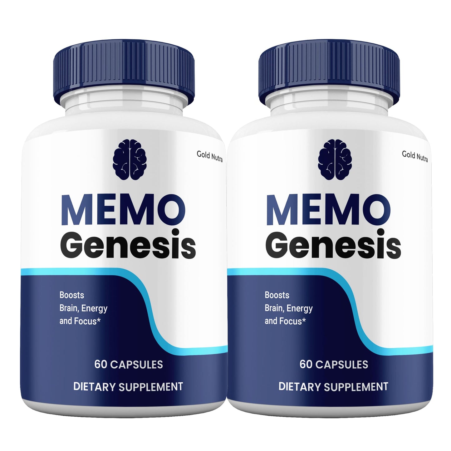 Gold Nutra Memo Genesis Capsules, 2 Count