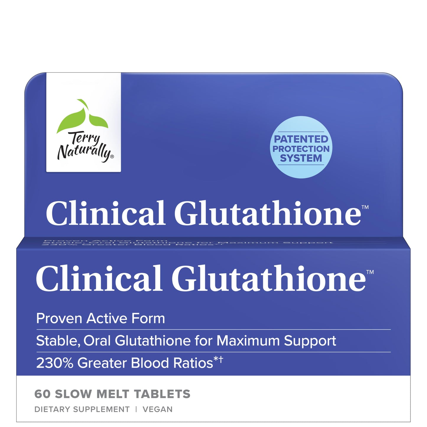 Terry Naturally Clinical Glutathione Tablet 60 Count