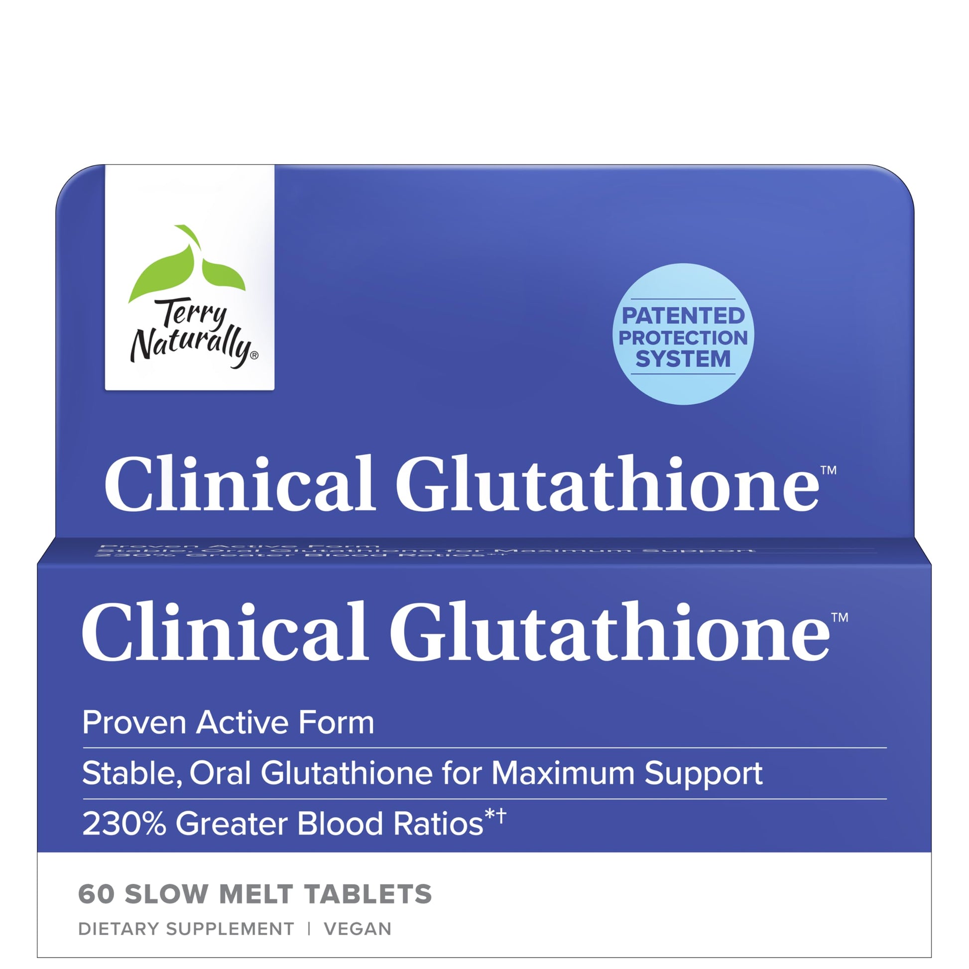 Terry Naturally Clinical Glutathione Tablet 60 Count