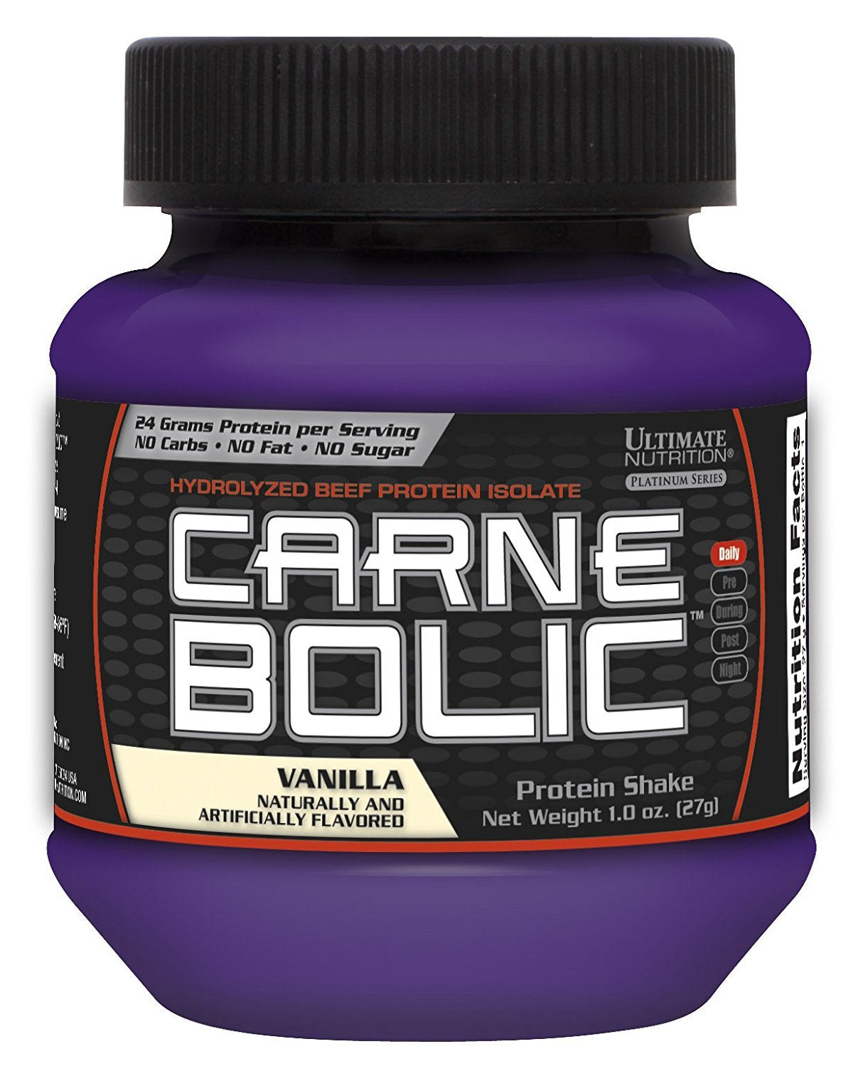 Ultimate Nutrition CarneBOLIC Vanilla Powder 0.26 Ounce