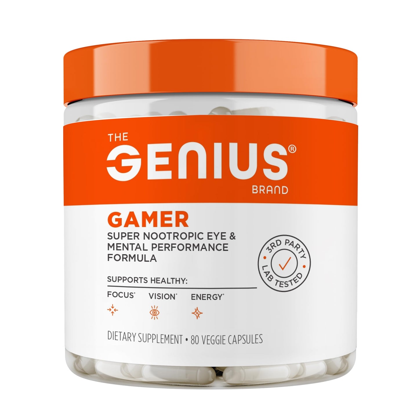 The Genius Brand Genius Gamer Capsule 80 Count
