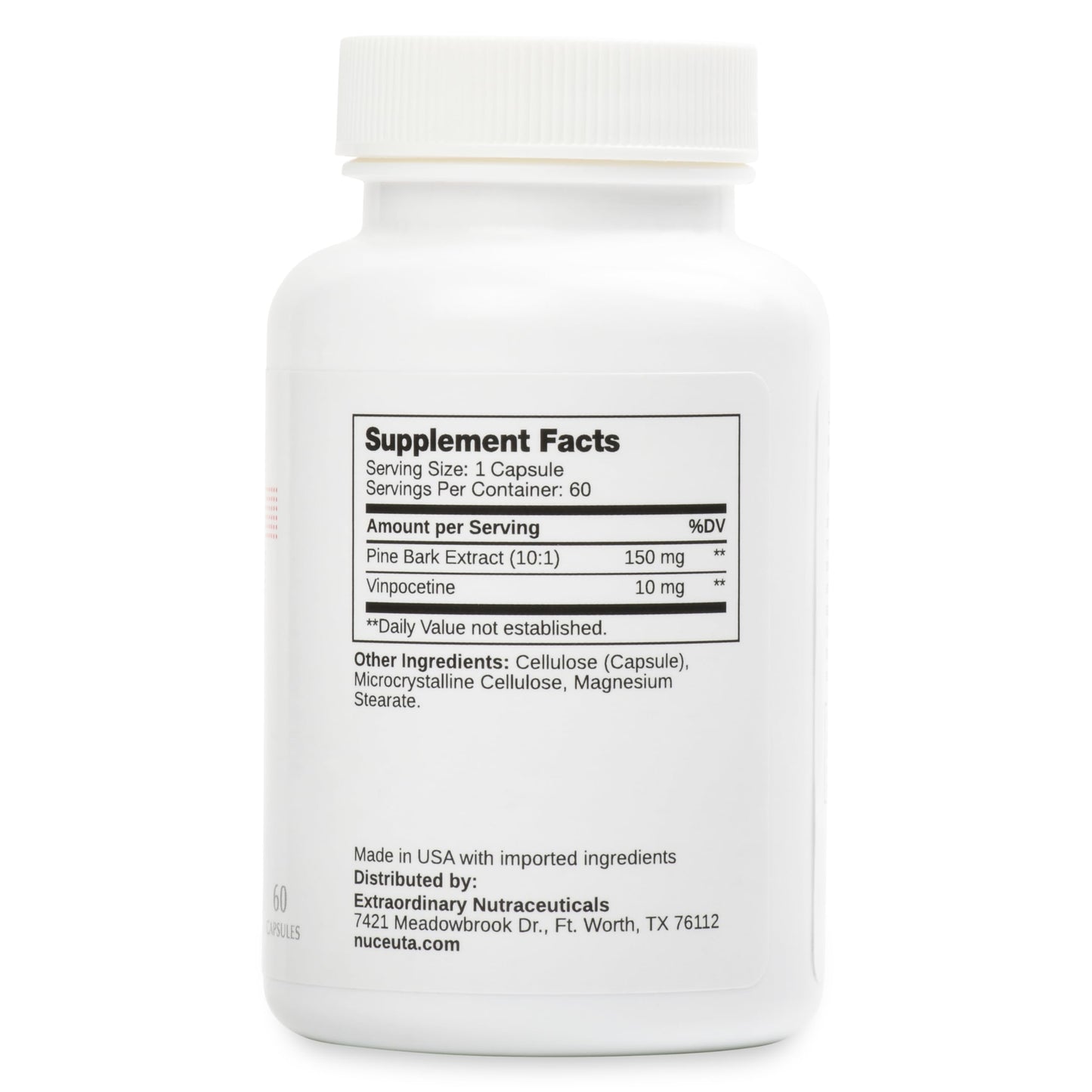 Extraordinary Nutraceuticals Tinnitanix 1 Capsule