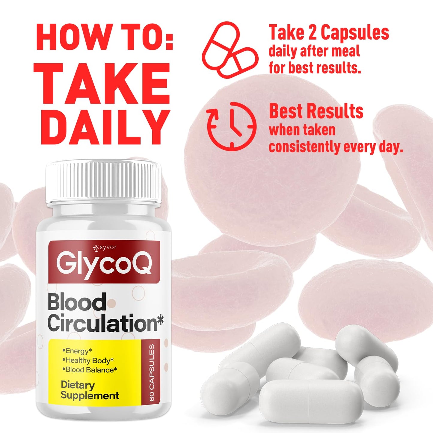Pharmagetics GlycoQ Capsules 60 Capsules