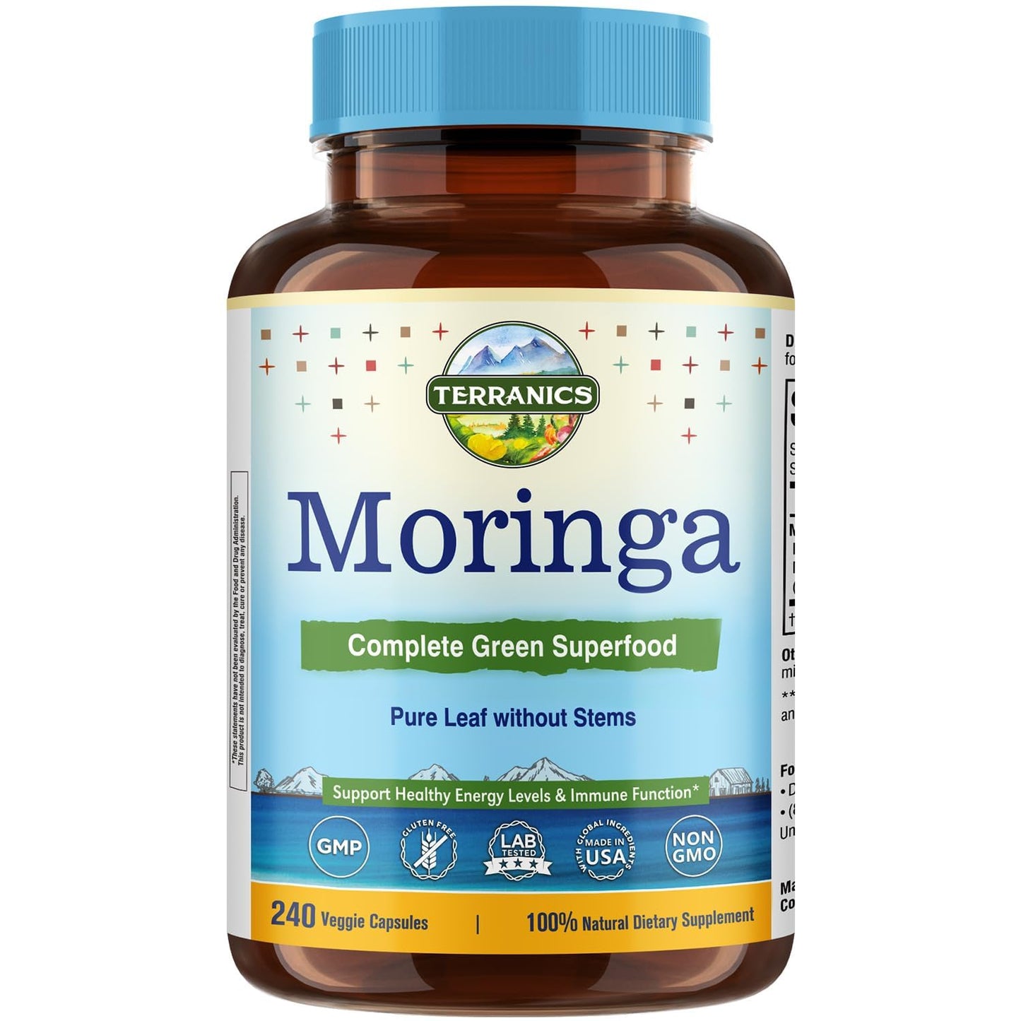 Terranics Moringa 240 Capsules