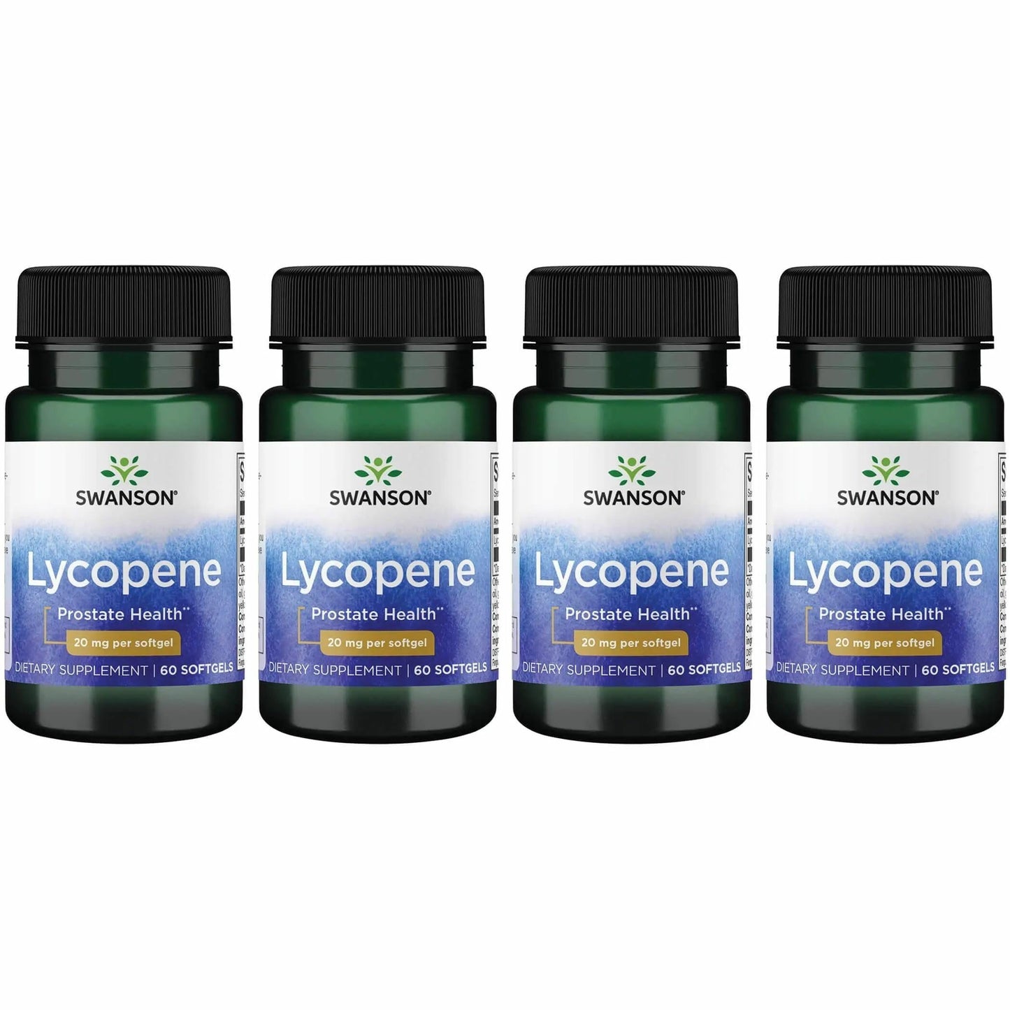Swanson Lycopene Prostate and Heart Health Antioxidant Supplement for Men Over 40 Softgels, 240 Count