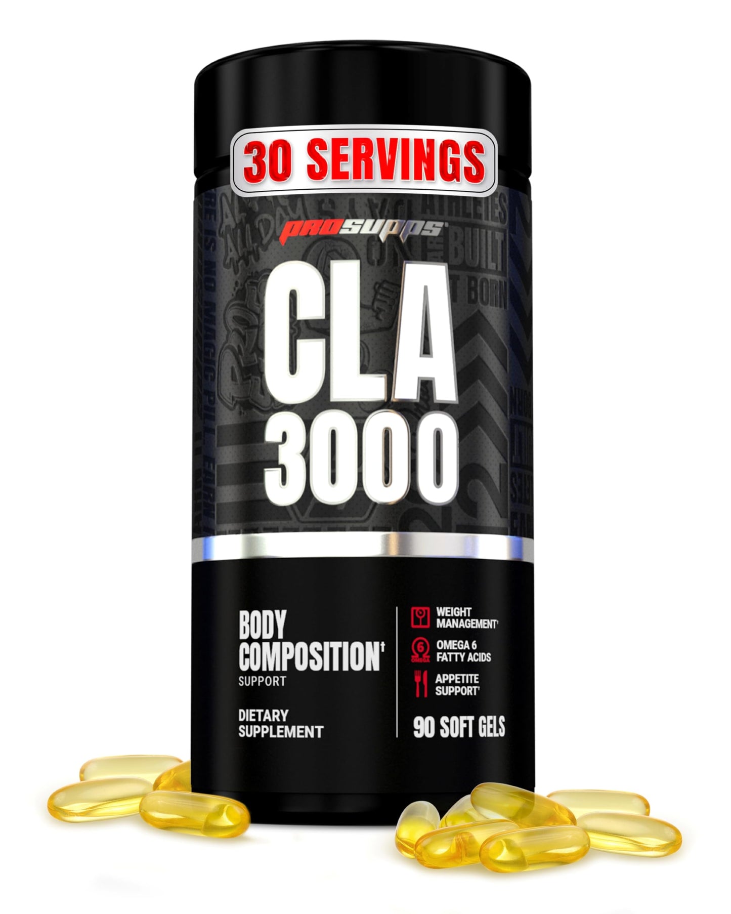 ProSupps CLA 3000 Lean Body Composition Support Softgels 90 Count
