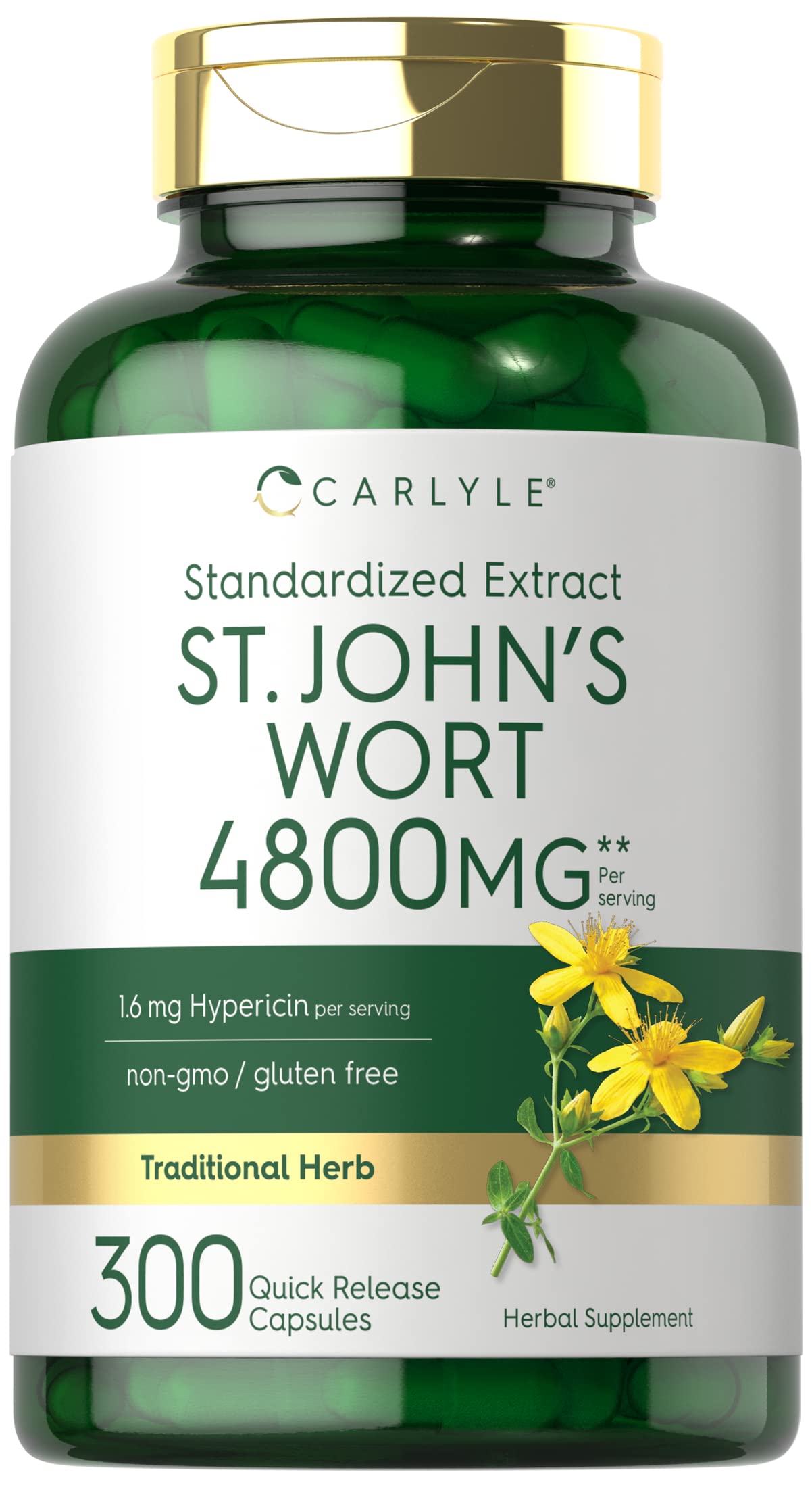 Carlyle St John's Wort Capsules 300