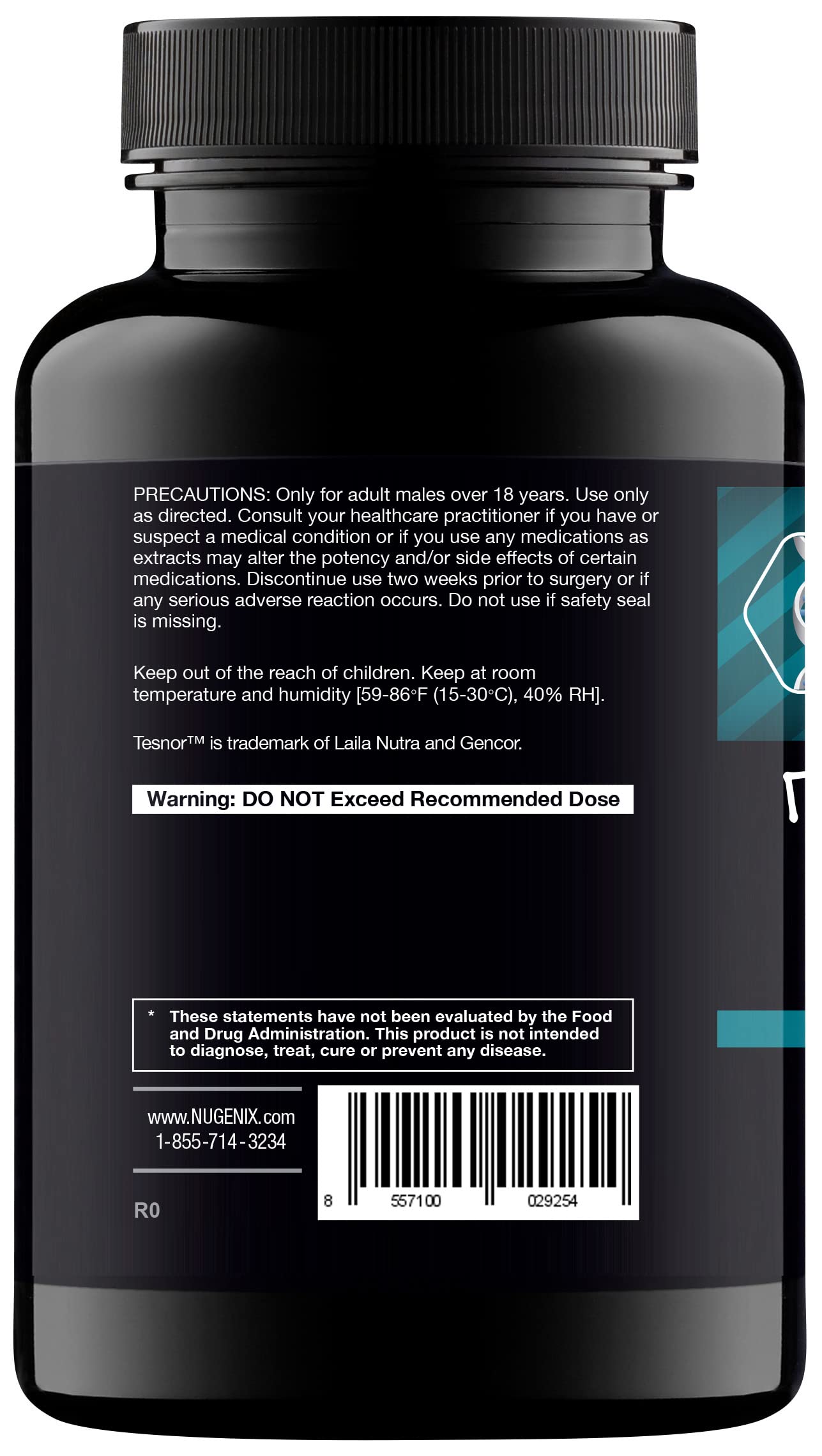 Nugenix Total-T Ultimate Testosterone Booster for Men and Nitric Oxide Booster for Men Capsules 220