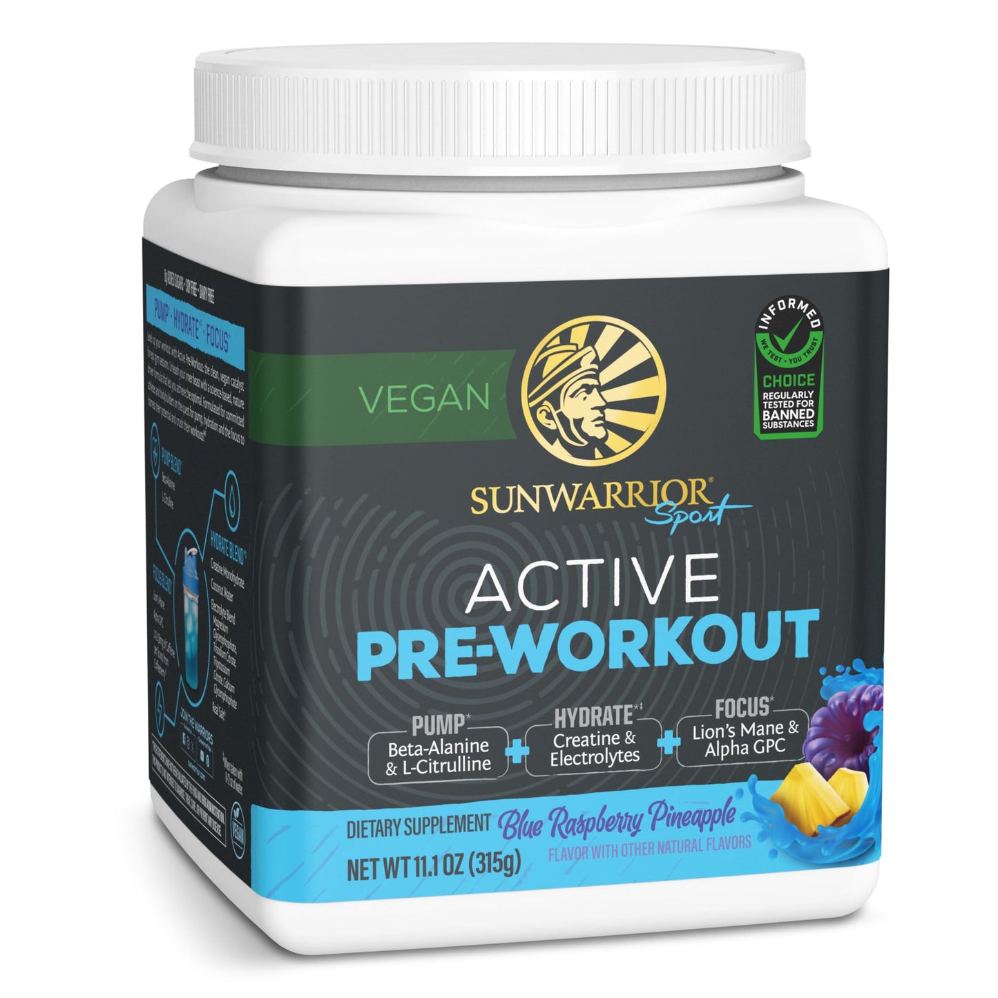Sunwarrior Pre Workout Powder 11.13