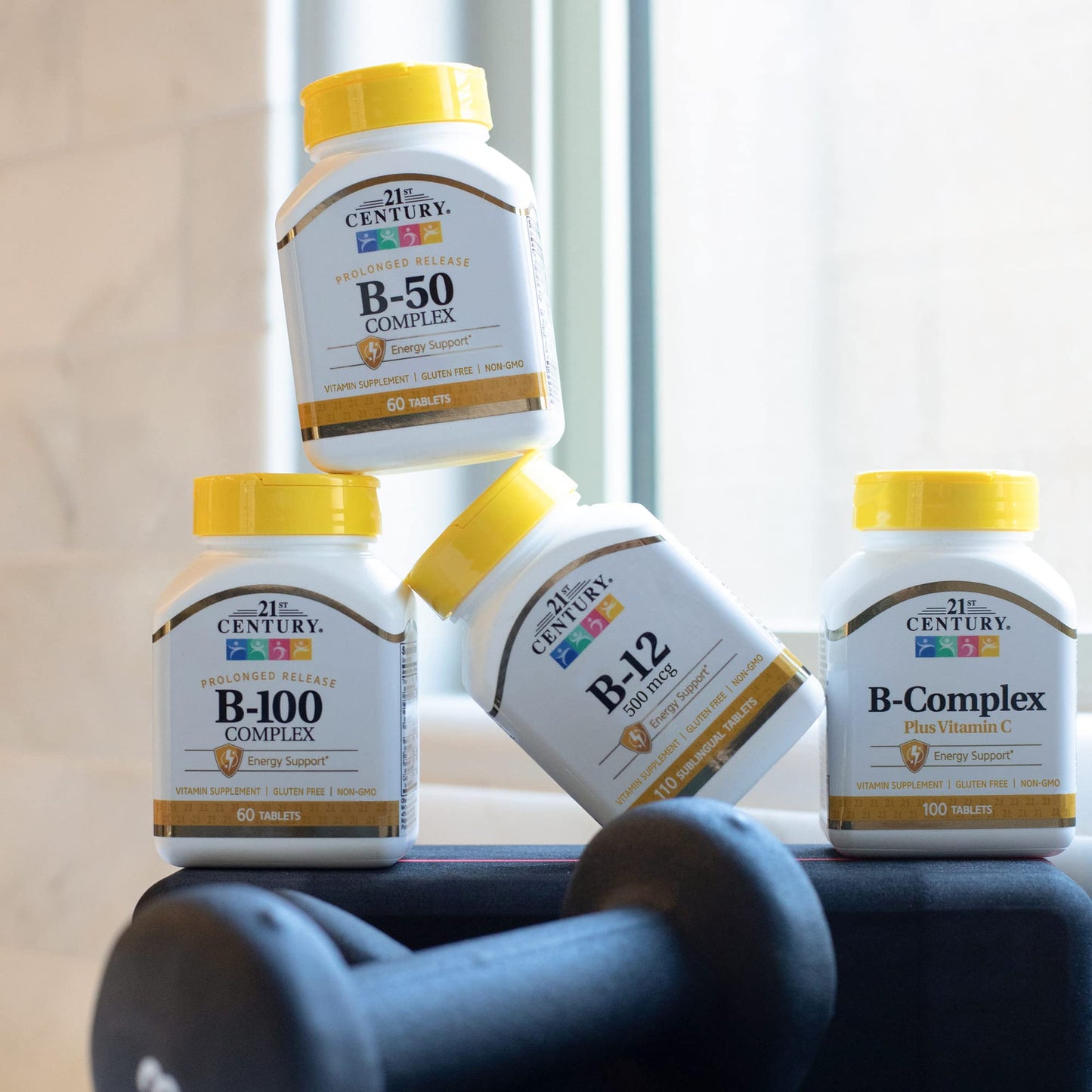 21st Century B 100 Complex Prolonged Release Tablets, 120 Tablets