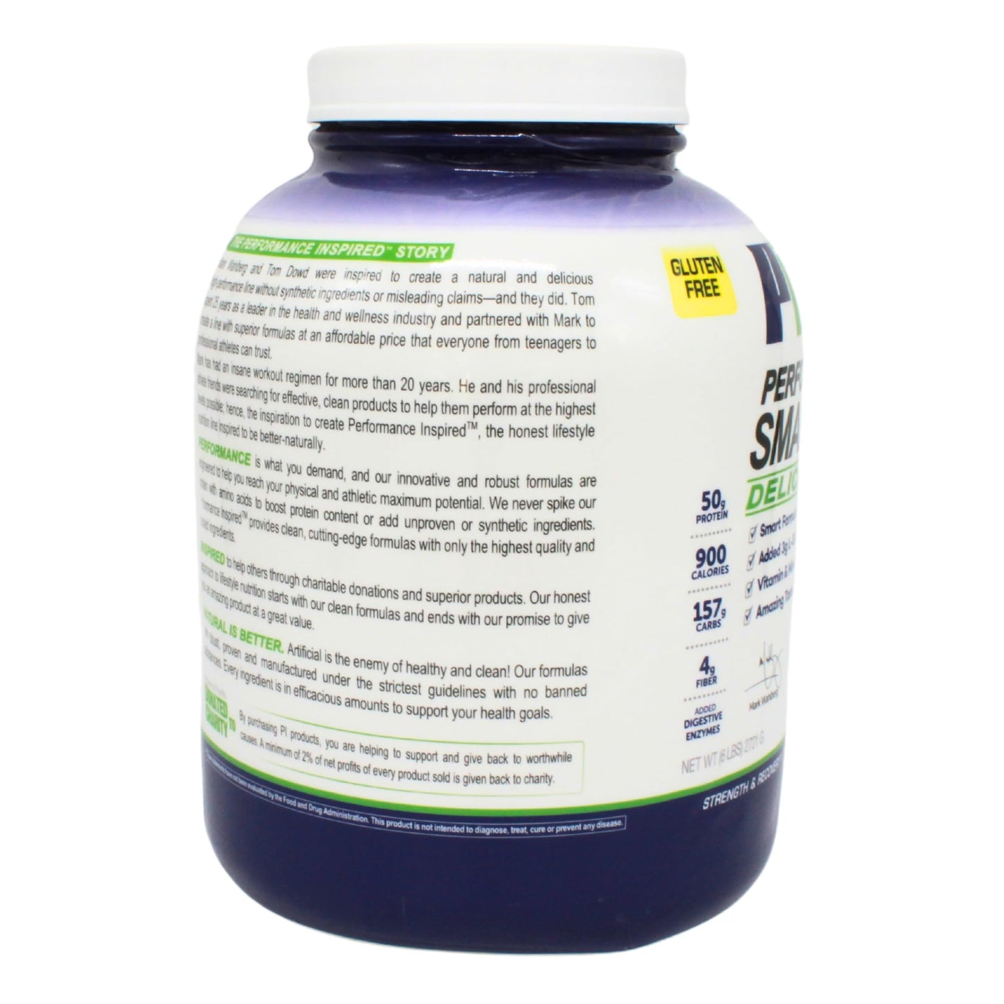 Performance Inspired Smart Mass Gainer Powder 96 Servings
