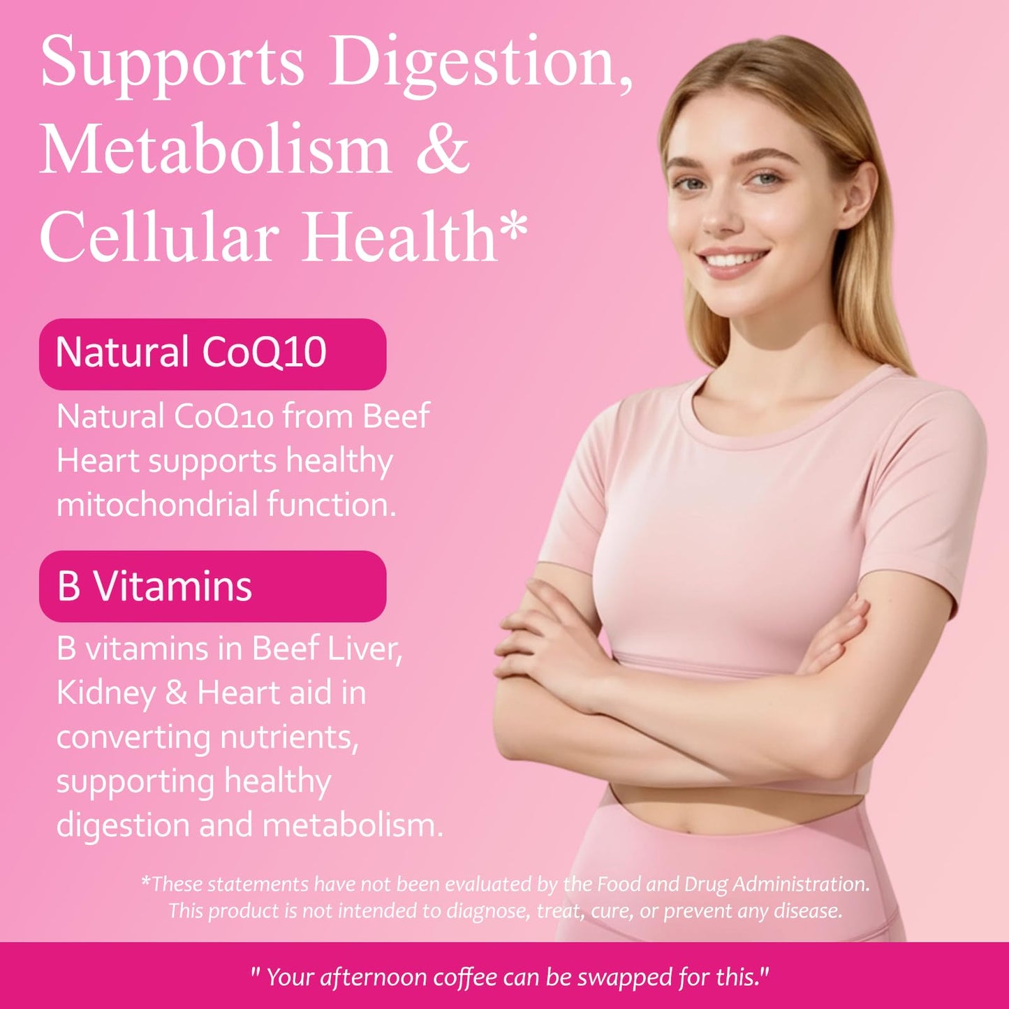 Rasav Beef Organ Supplement for Women 360 Capsules