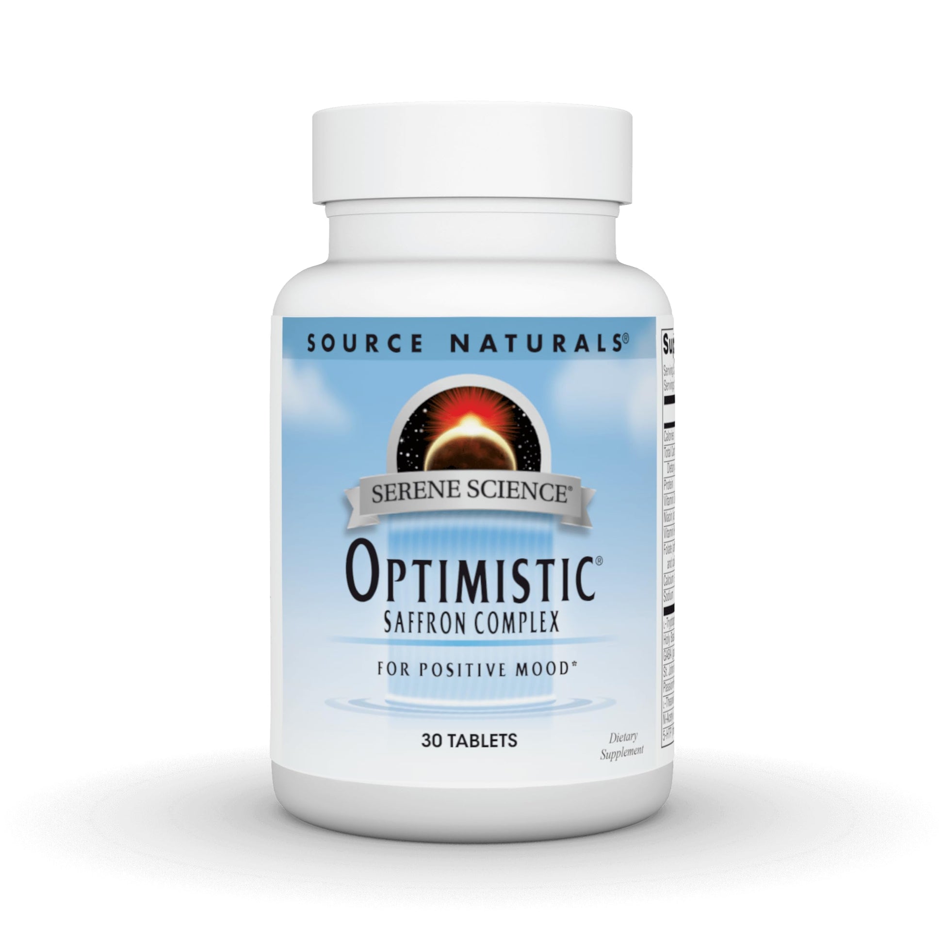 Source Naturals Serene Science Optimistic Saffron Complex 30 Tablets
