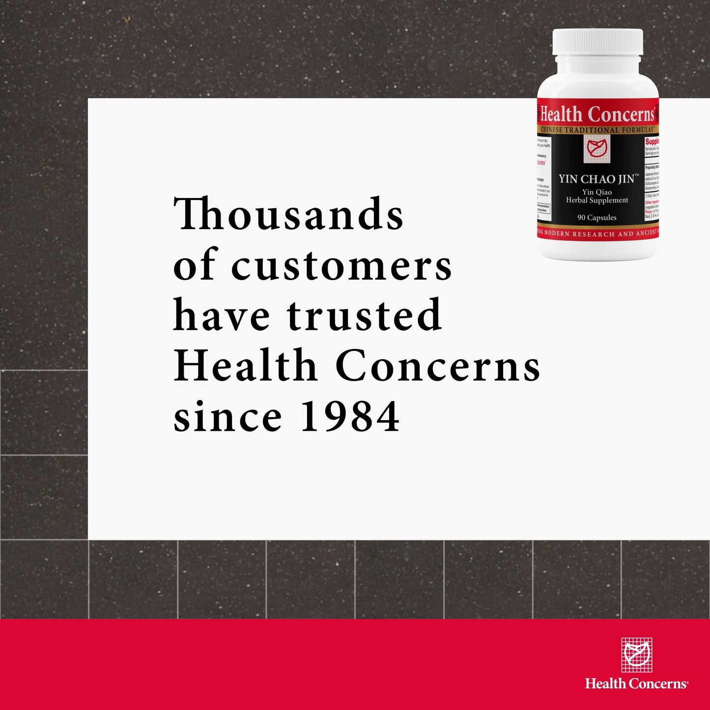 Health Concerns Yin Chao Jin 90 Capsules