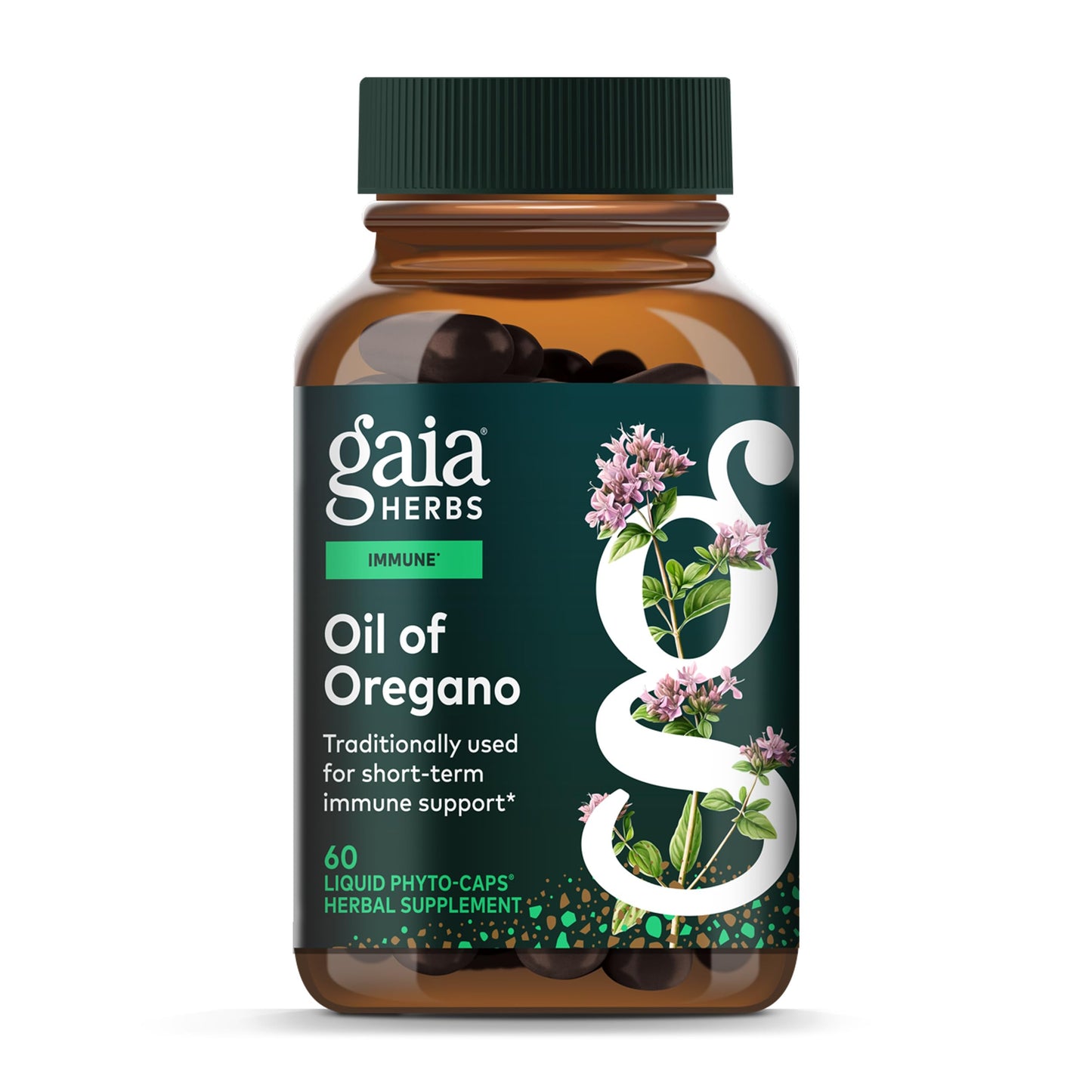 Gaia Herbs Oil of Oregano Capsules 60 Count