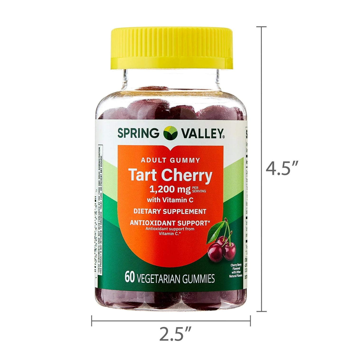 SUREFECT Tart Cherry Gummies Gummy, 60 Count