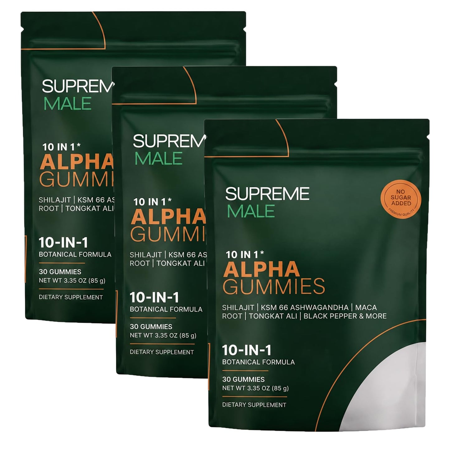 Rtettoa Supreme Male Alpha Gummies Gummy, 30 Count