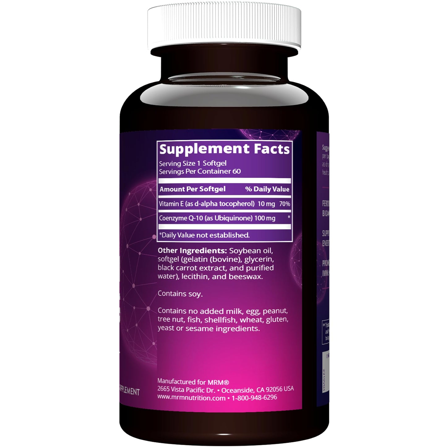 MRM CoQ-10 100 mg Softgel 60 Softgels