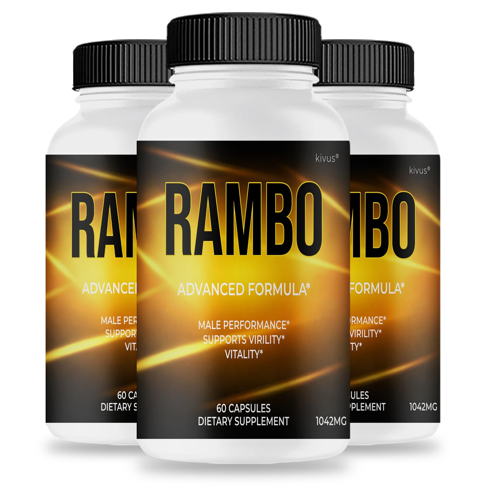 kivus Rambo Premium Formula Capsules, 180 Capsules