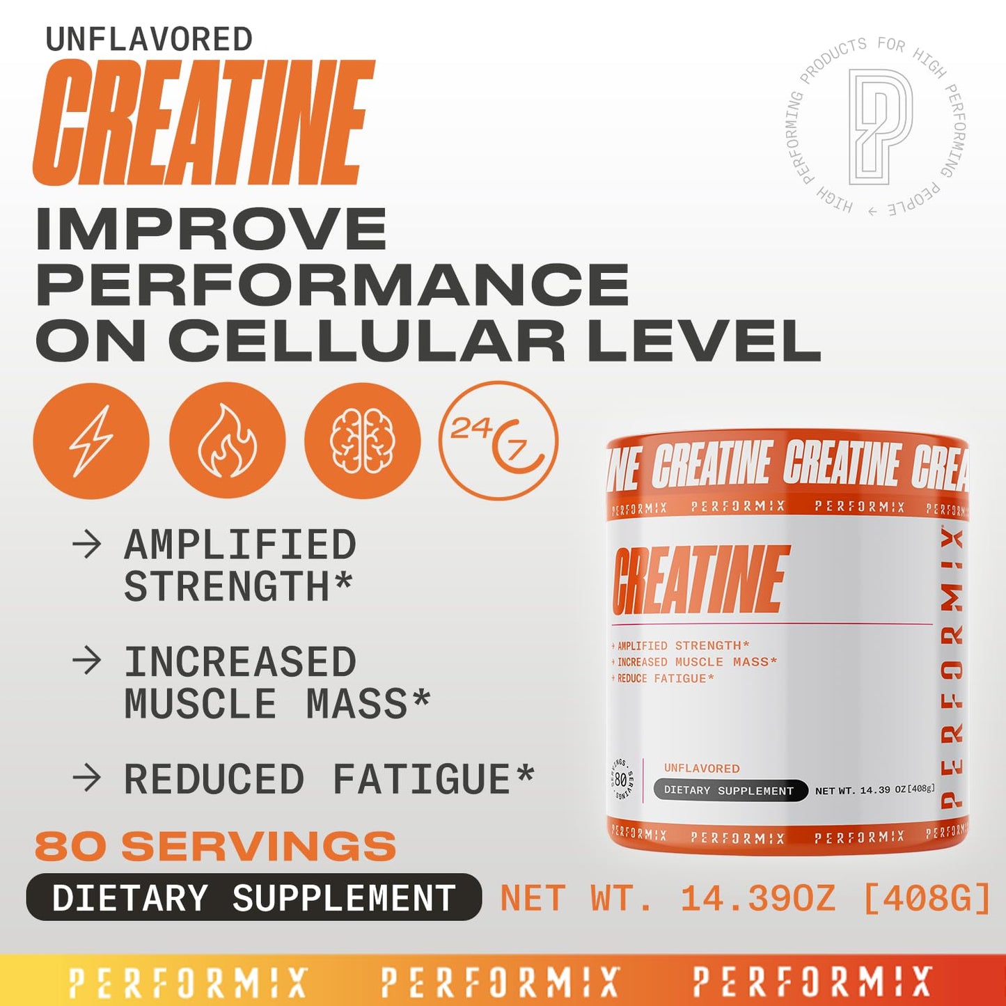 PERFORMIX Creatine Monohydrate Powder 14.08 oz