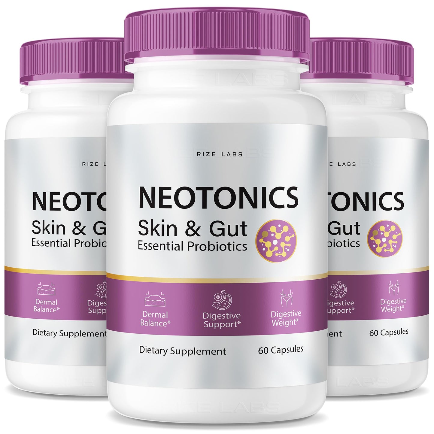 Rize Labs Neotonics Skin & Gut Capsule 180 Capsules