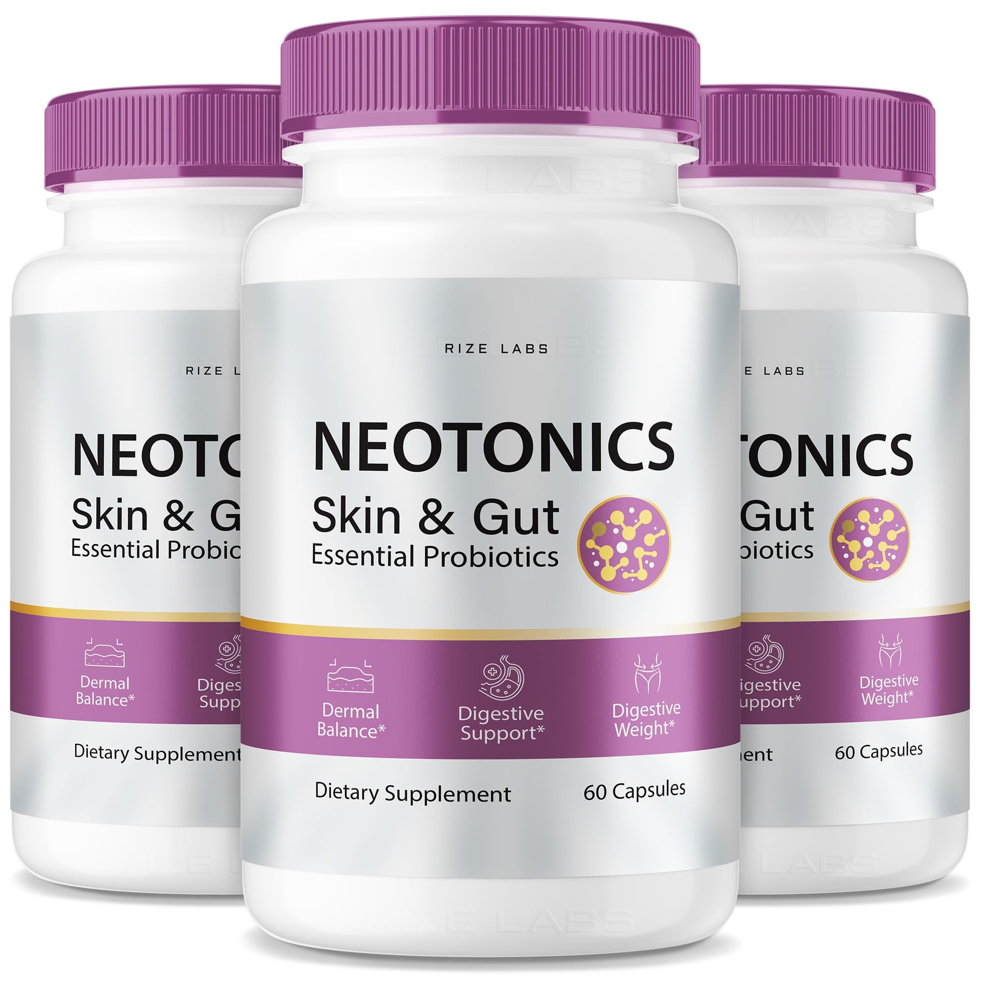Rize Labs Neotonics Skin & Gut Capsule 180 Capsules