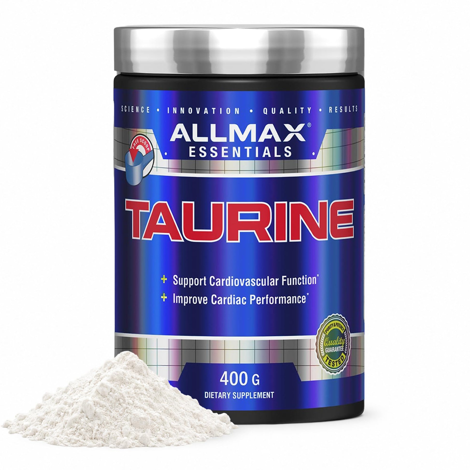 ALLMAX Taurine Powder, 14.11 oz