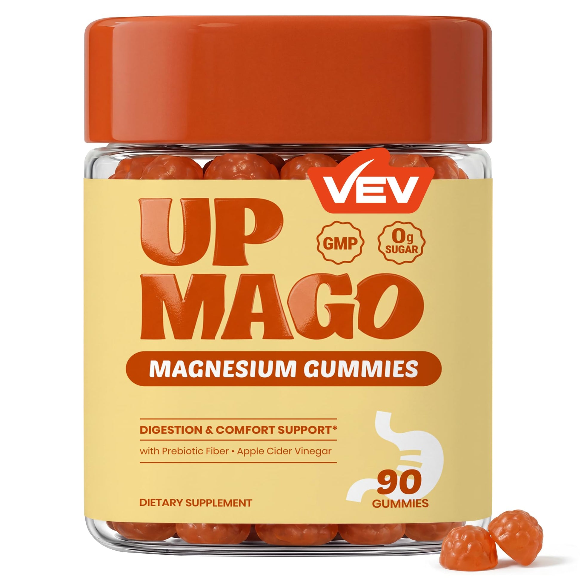 VEV Magnesium Citrate Gummies, 90 Gummies