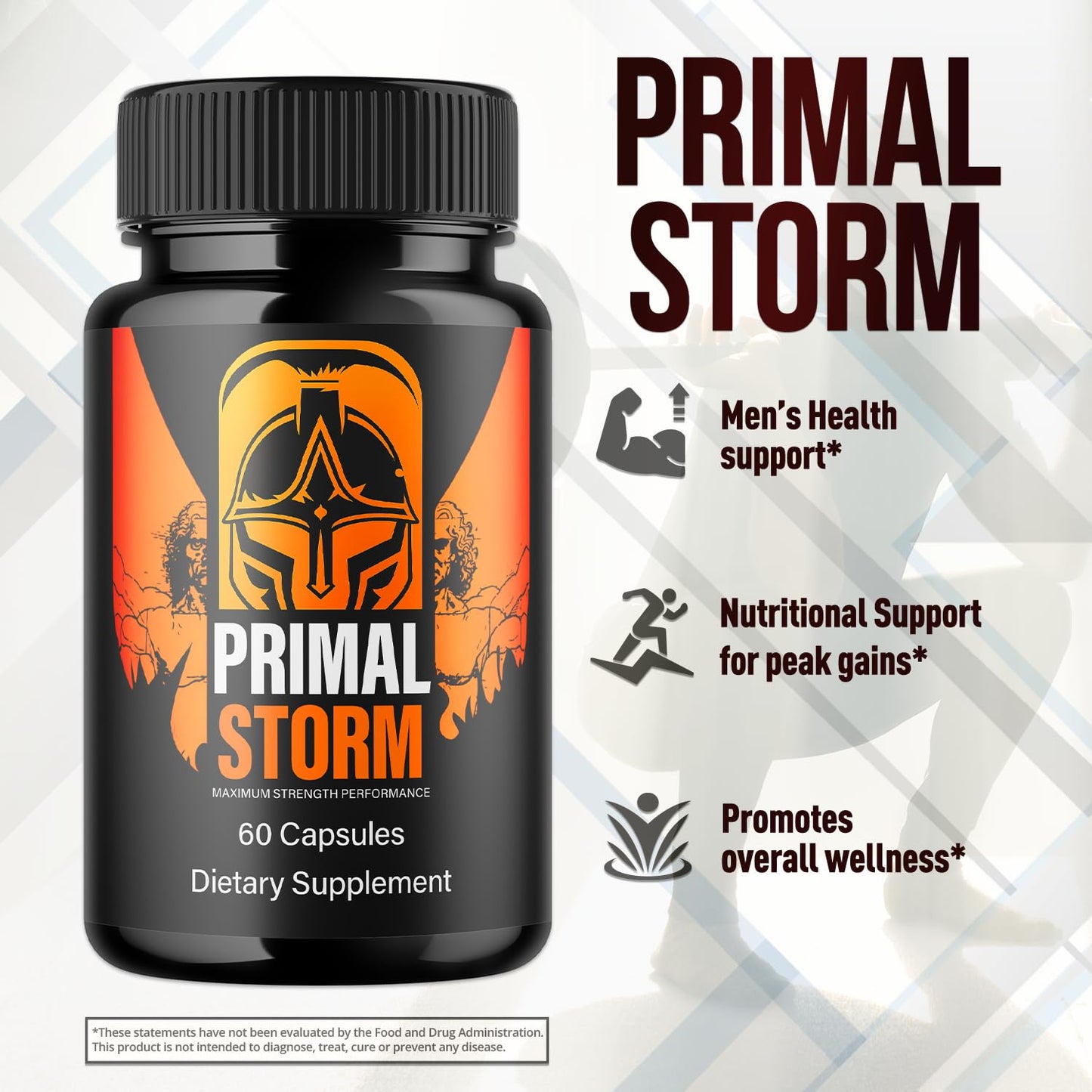 Flex University Primal Storm 180 Capsules