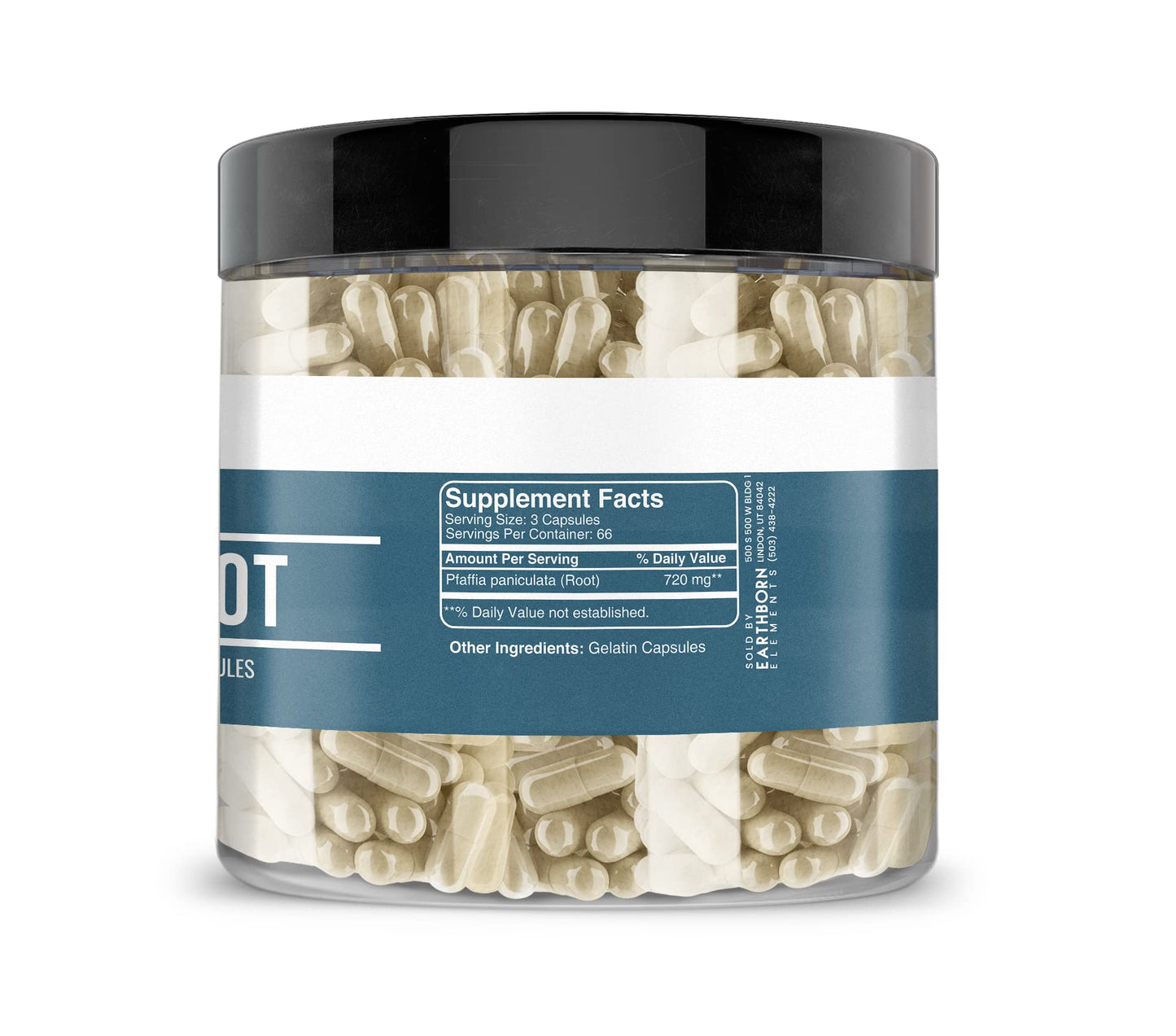 Earthborn Elements Suma Root Capsules 200
