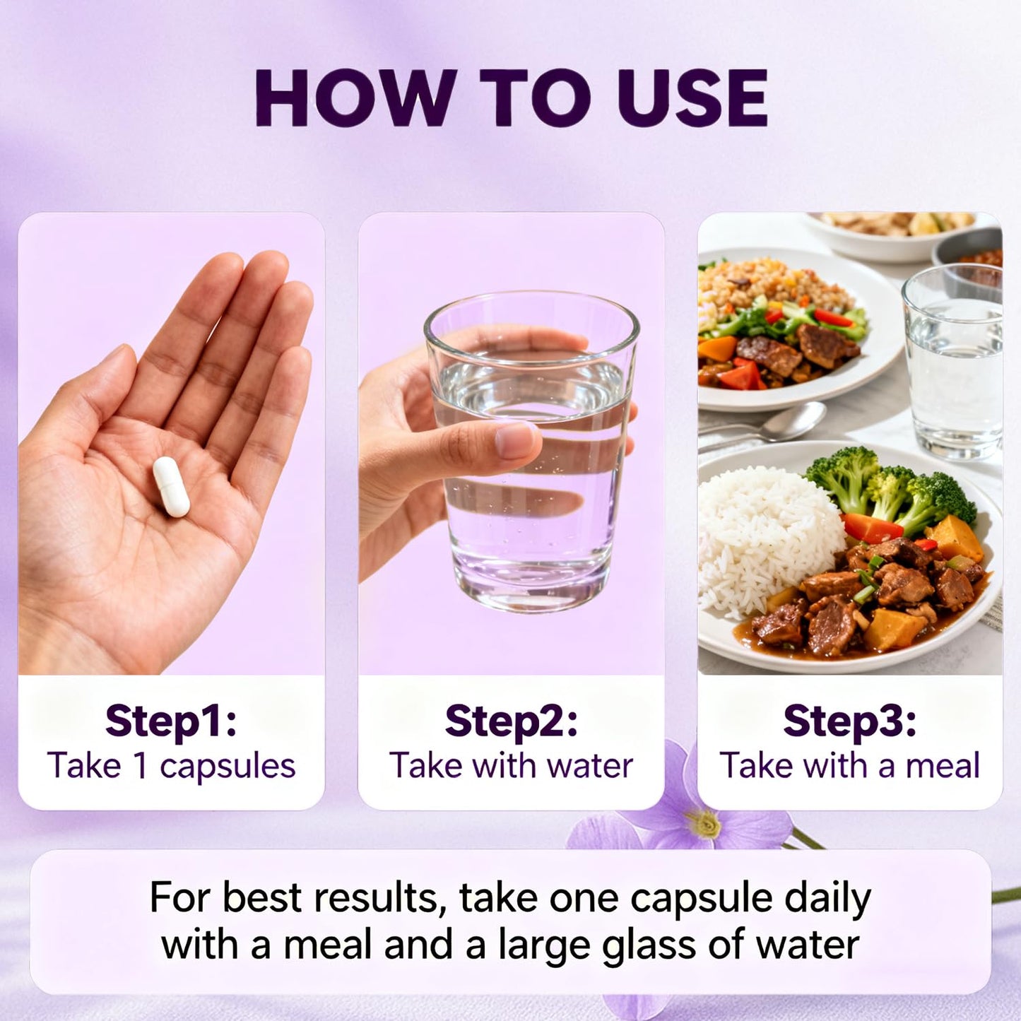 TAWODIUM 6-in-1 Lymphatic Complex Capsules, 1 Count