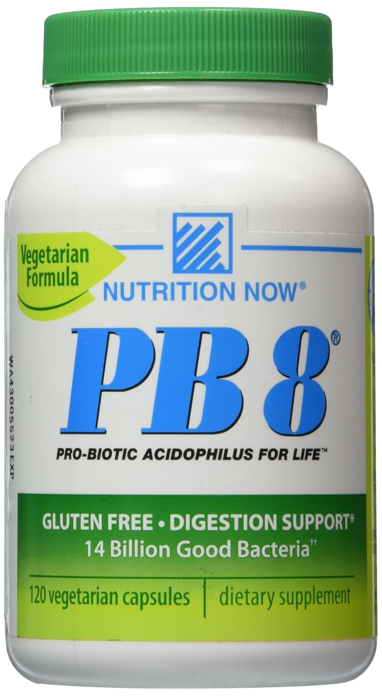 Nutrition Now PB 8 Pro-Biotic Acidophilus Capsules 120 Count
