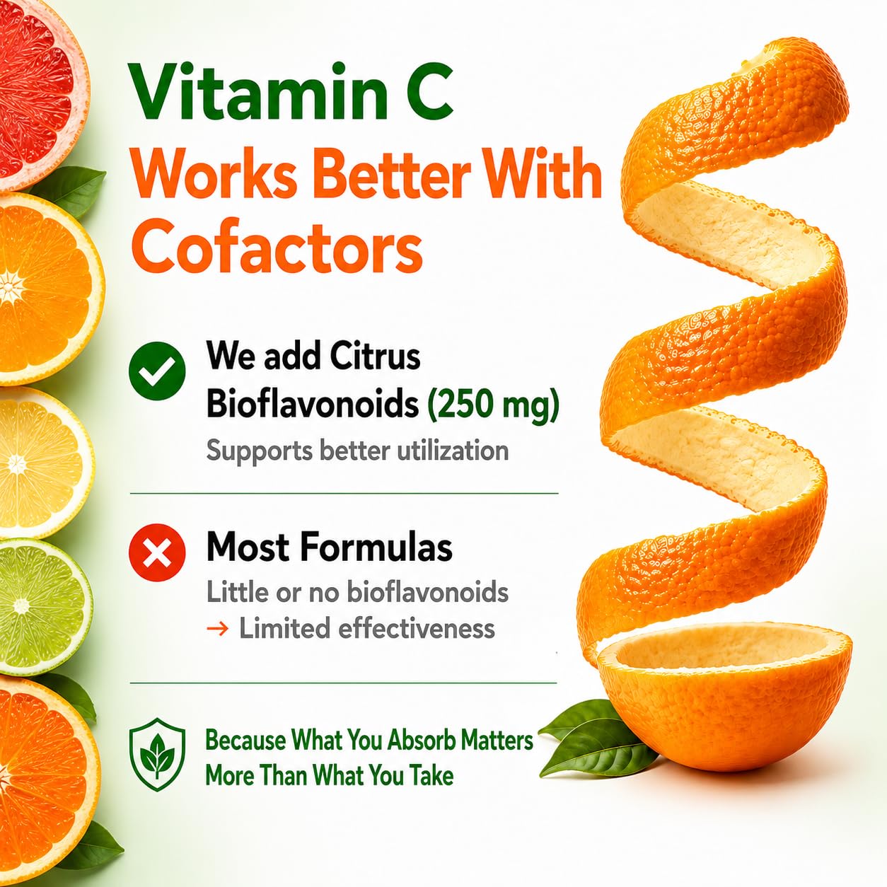 HCL Herbal Code Labs Vitamin C from Acerola Cherry & Camu Camu Powder - 4.23 oz